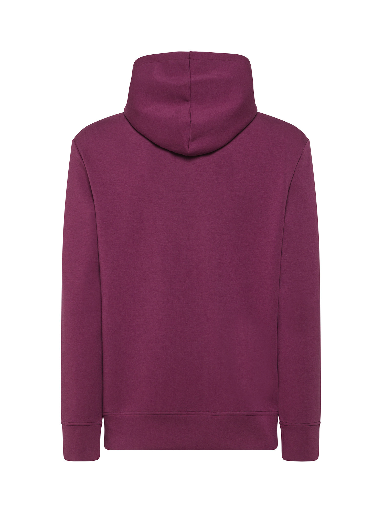 Armani Exchange - Sweatshirt with hood and logo, Red Bordeaux, large image number 1
