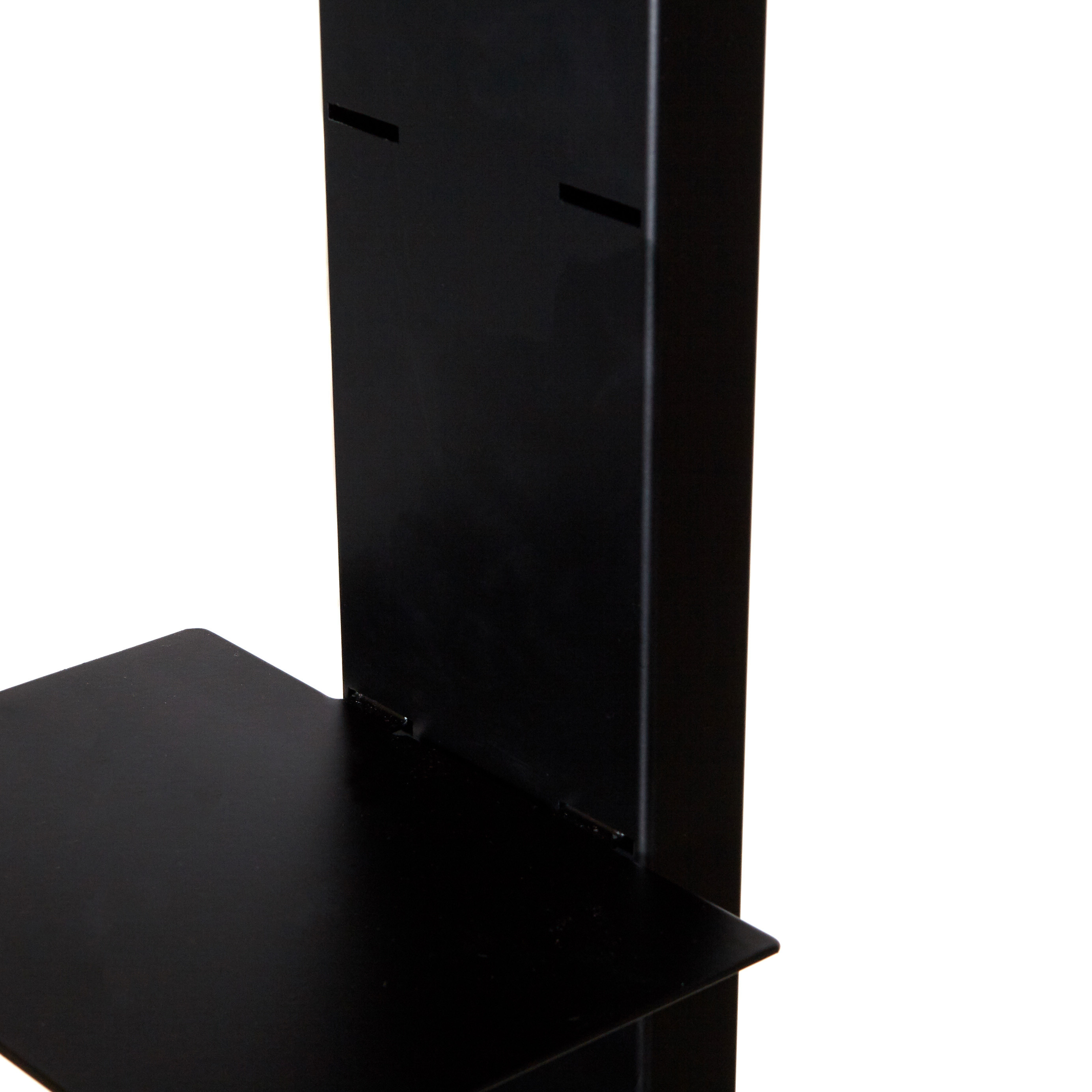 Sapiens steel bookcase h202cm, Black, large image number 2
