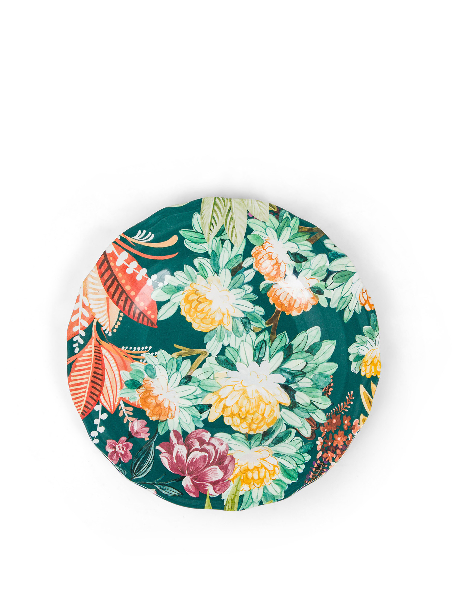 Melamine flower fruit plate, Multicolor, large image number 0