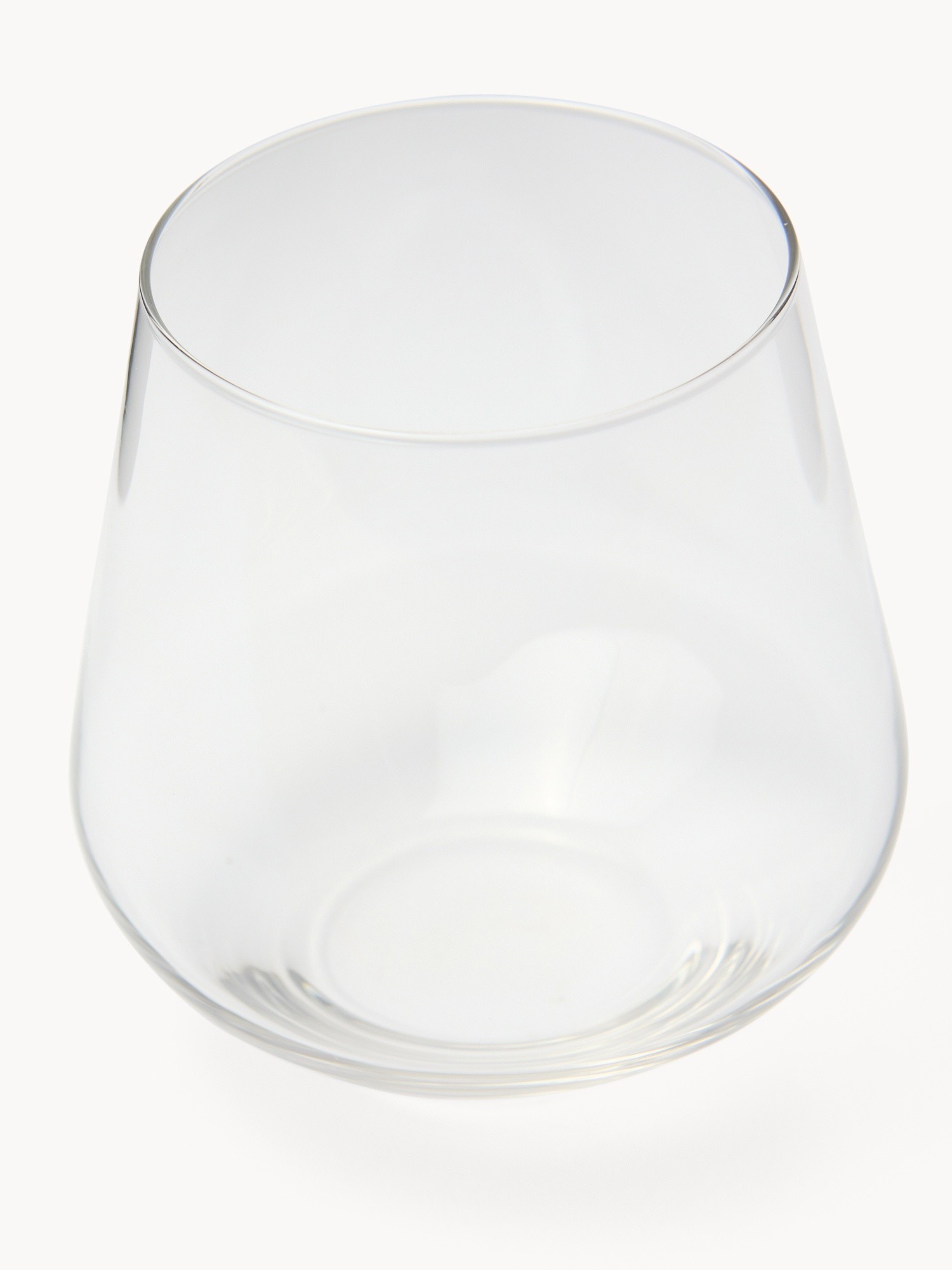 Set of 6 water glasses, Transparent, large image number 1