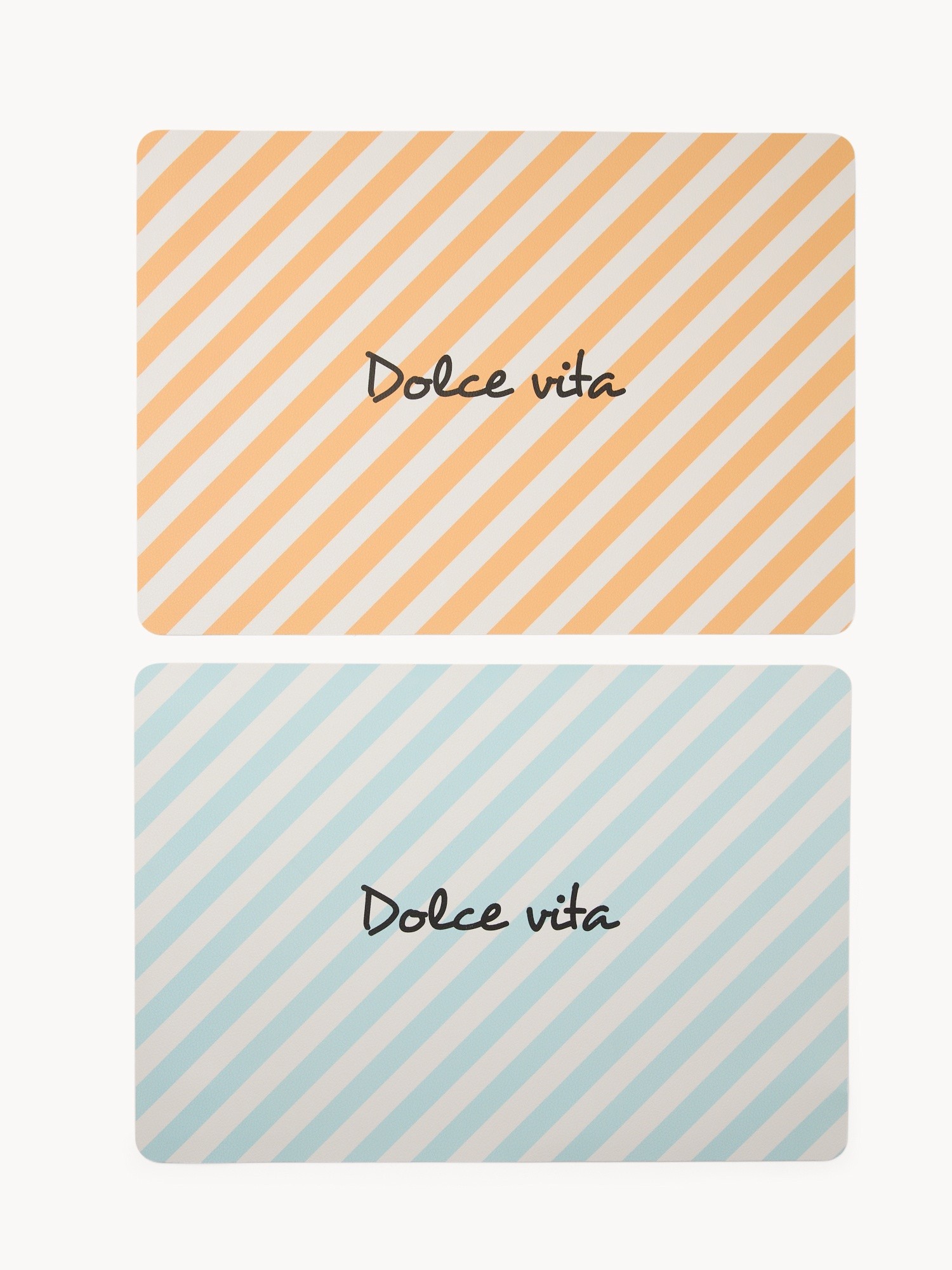Lettering Patterned Placemat - Introductory Price, Multicolor, large image number 0