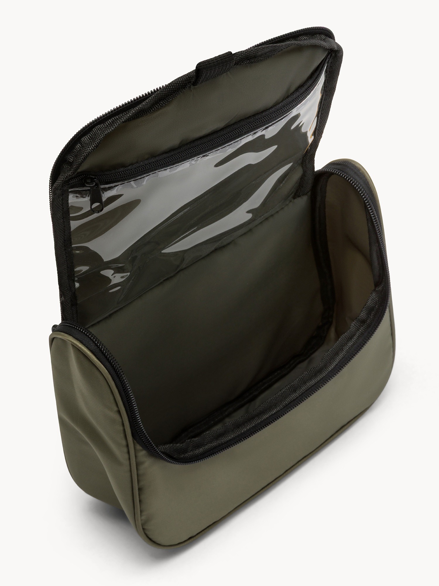 Beauty case in materiale impermeabile, Verde, large image number 2