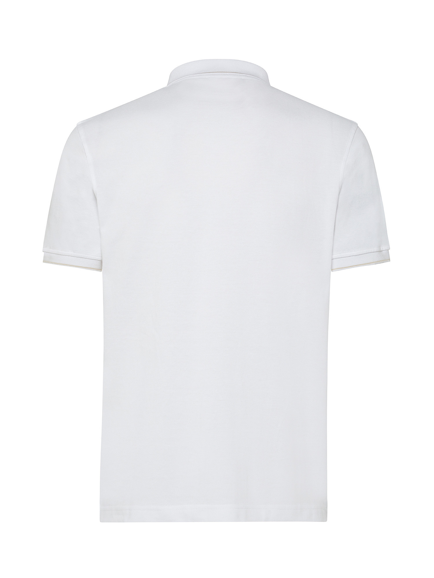 Ciesse Piumini - Piff polo shirt in cotton with logo, White, large image number 1