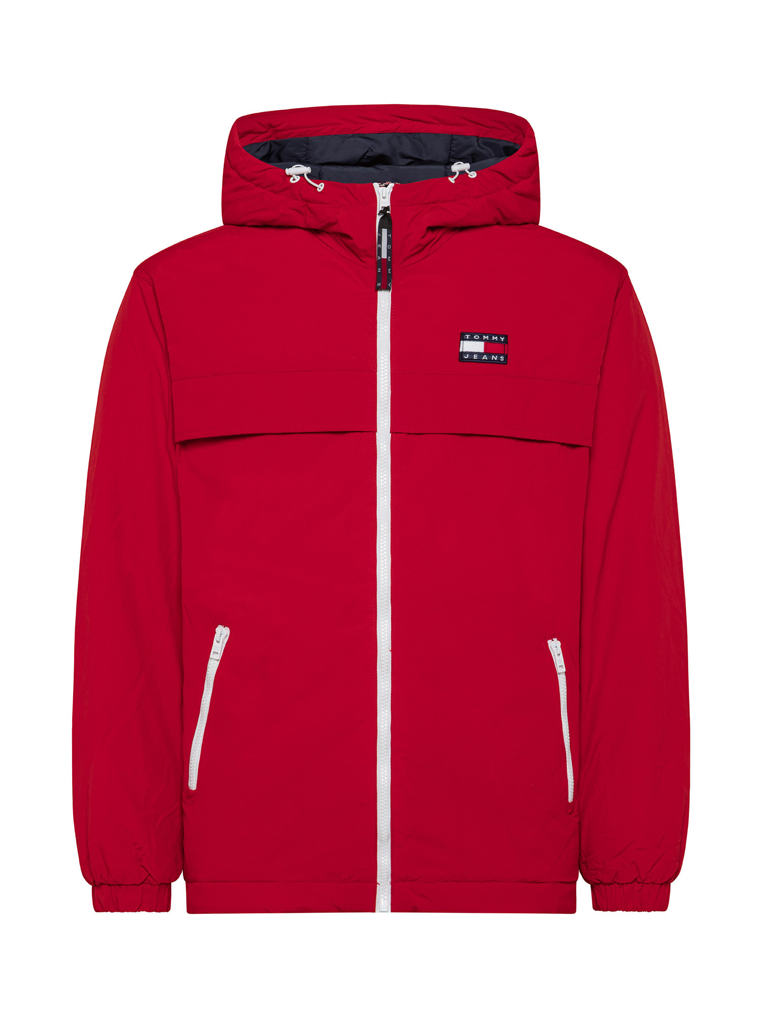 Tommy Jeans - Lightweight hooded jacket, Red, large image number 0