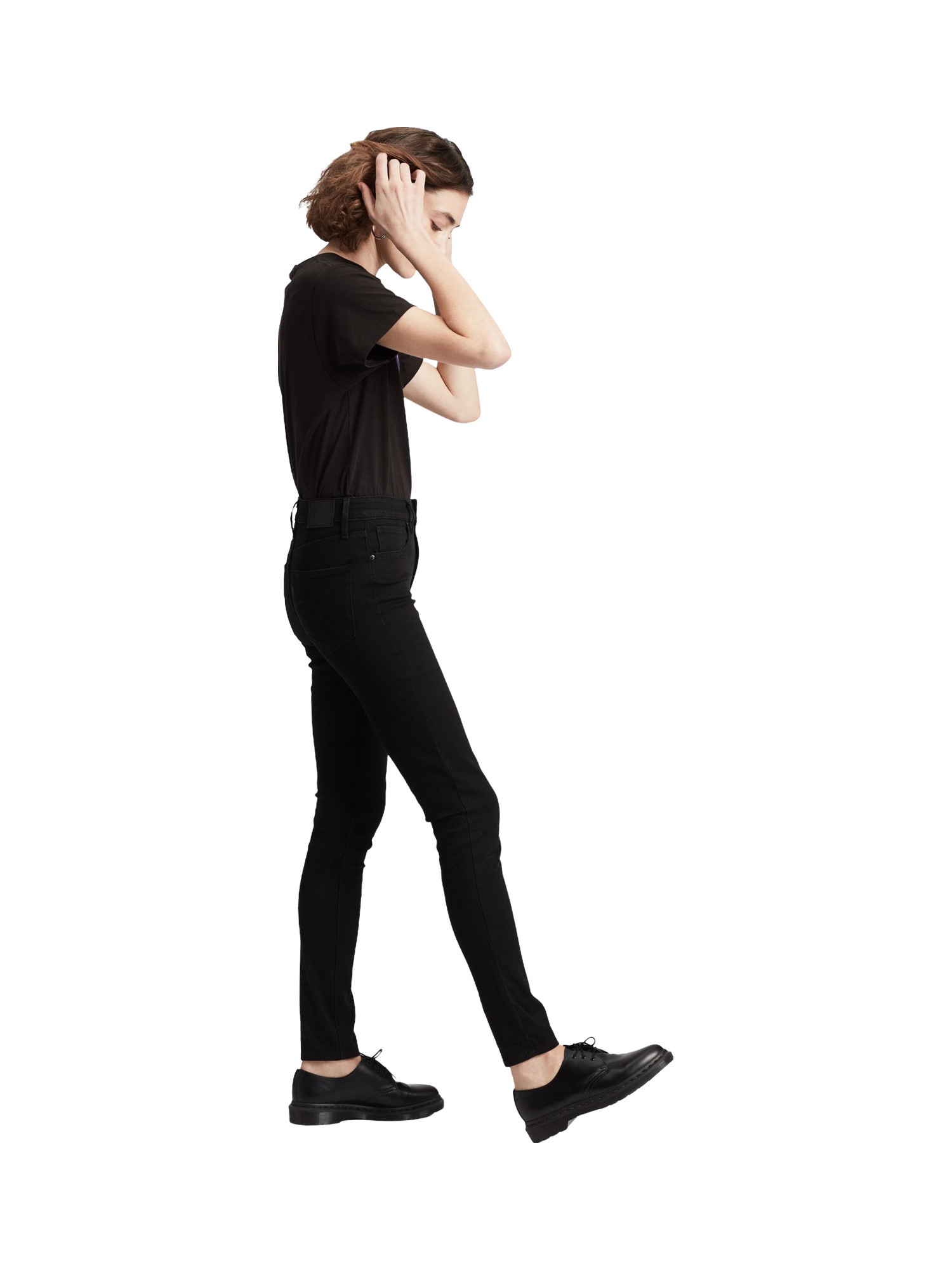 Levi's - 721™ skinny high rise jeans, Black, large image number 3