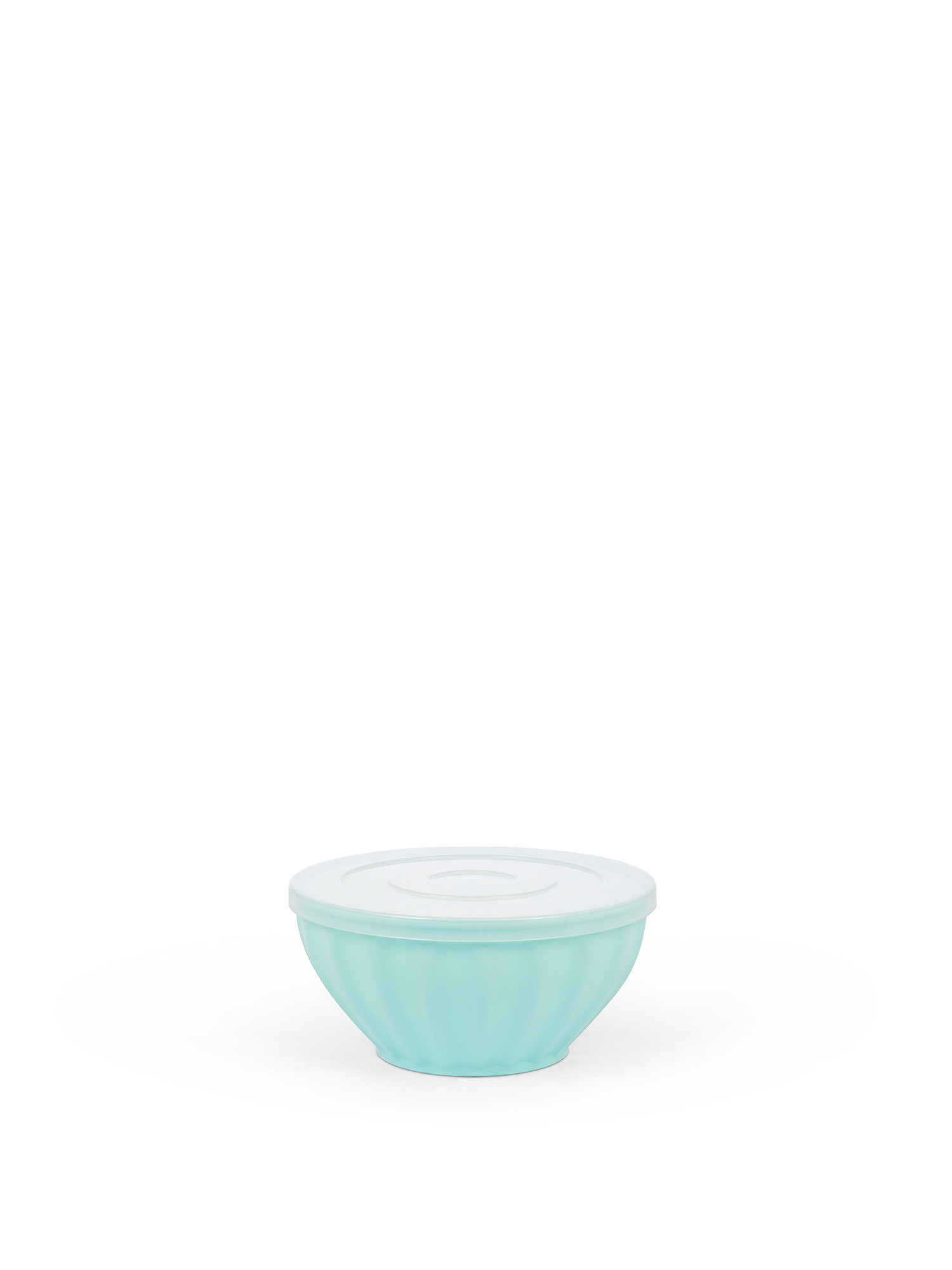 Plastic container with lid, Turquoise, large image number 0