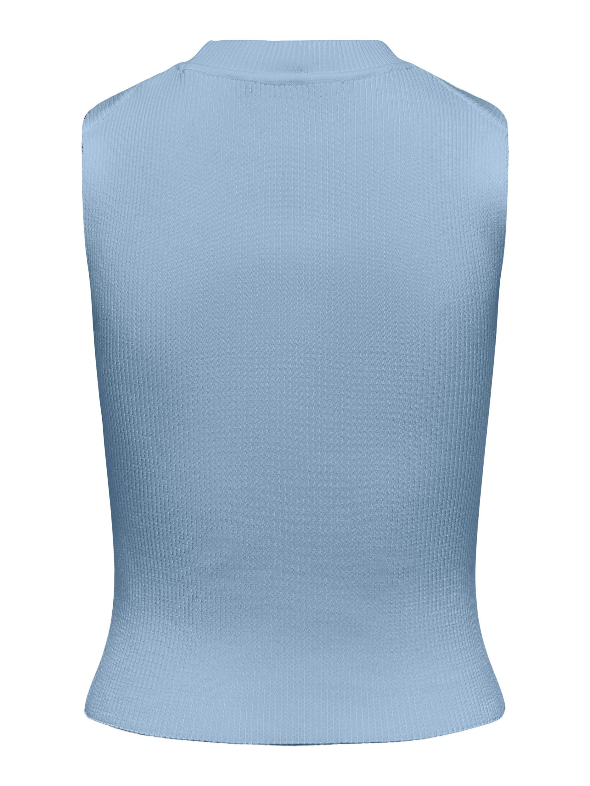 Only - Knitted top, Light Blue, large image number 1