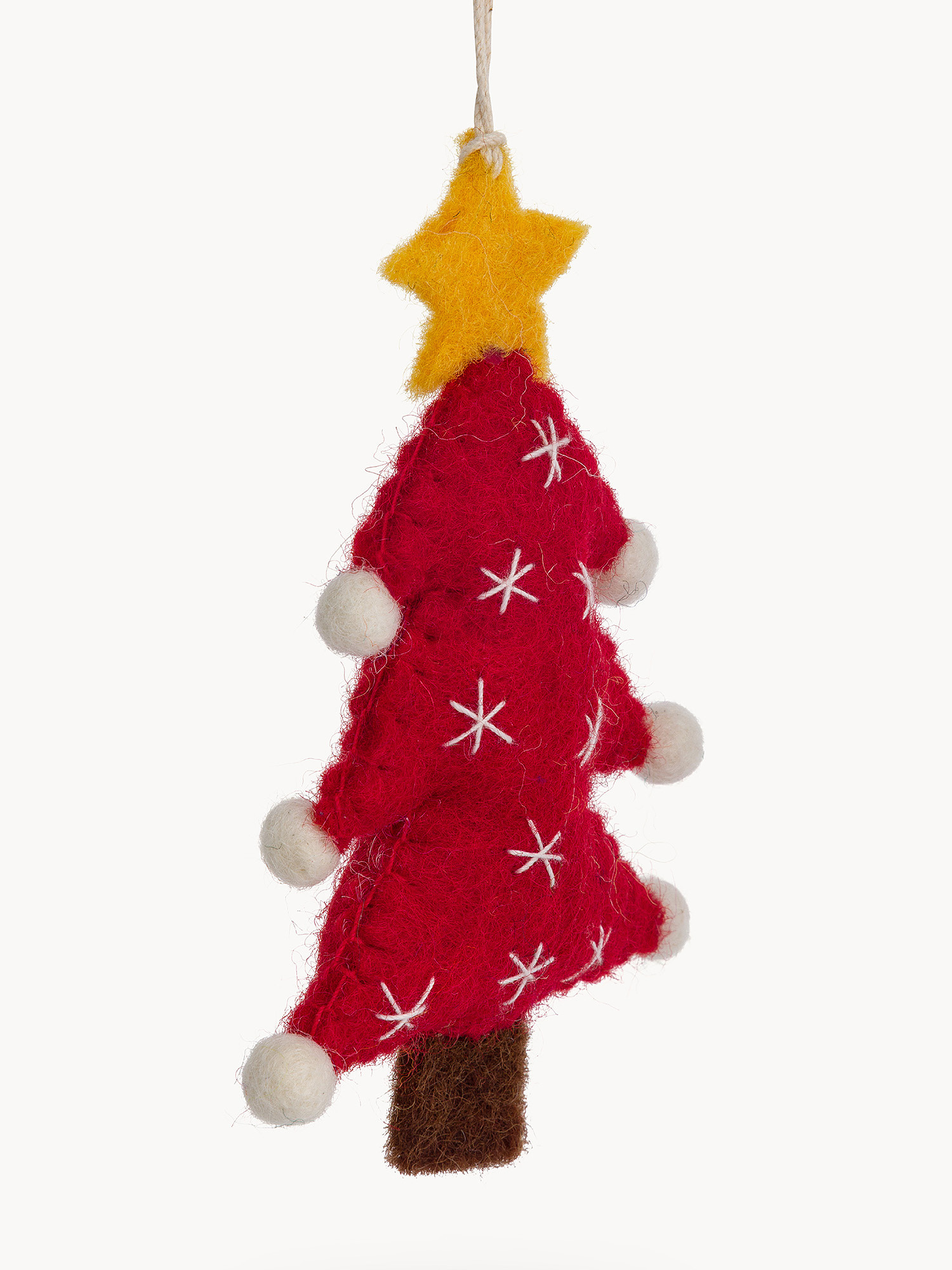 Decorazione per albero in feltro, Multicolor, large image number 1