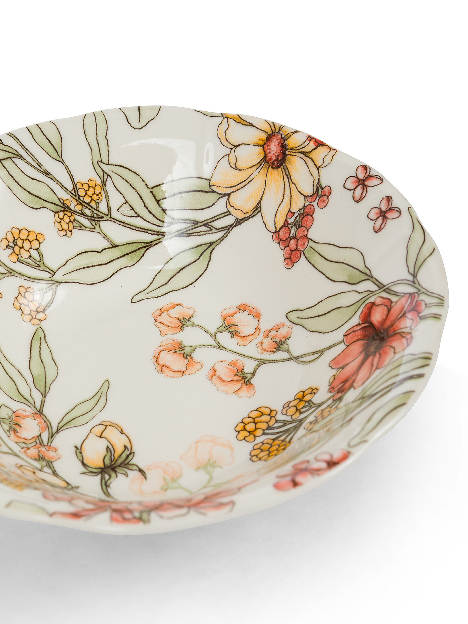 Ceramic cup Flowers wave, Multicolor, large image number 1