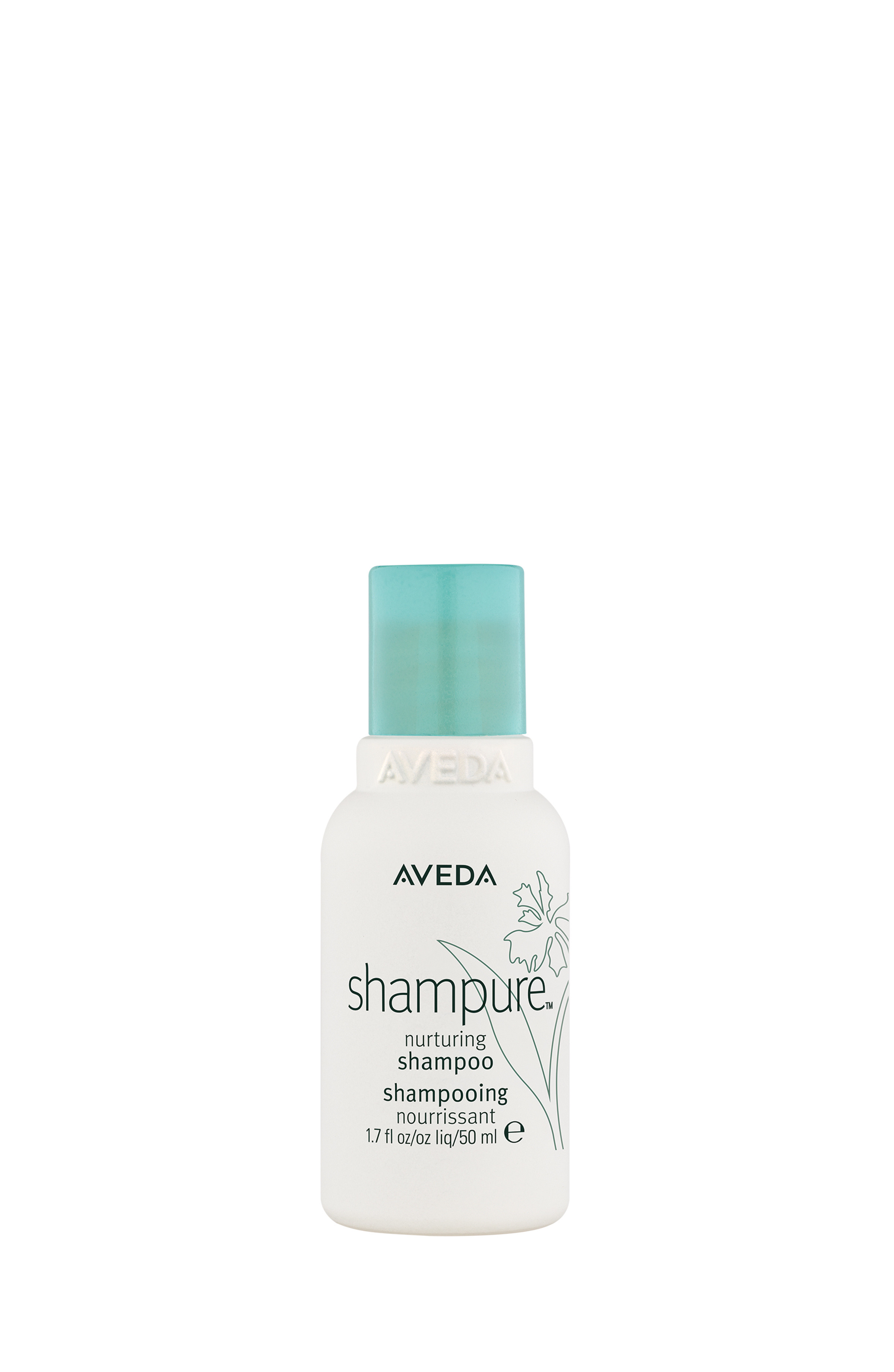 Aveda shampure shampoo nutriente 50 ml, Bianco, large image number 0