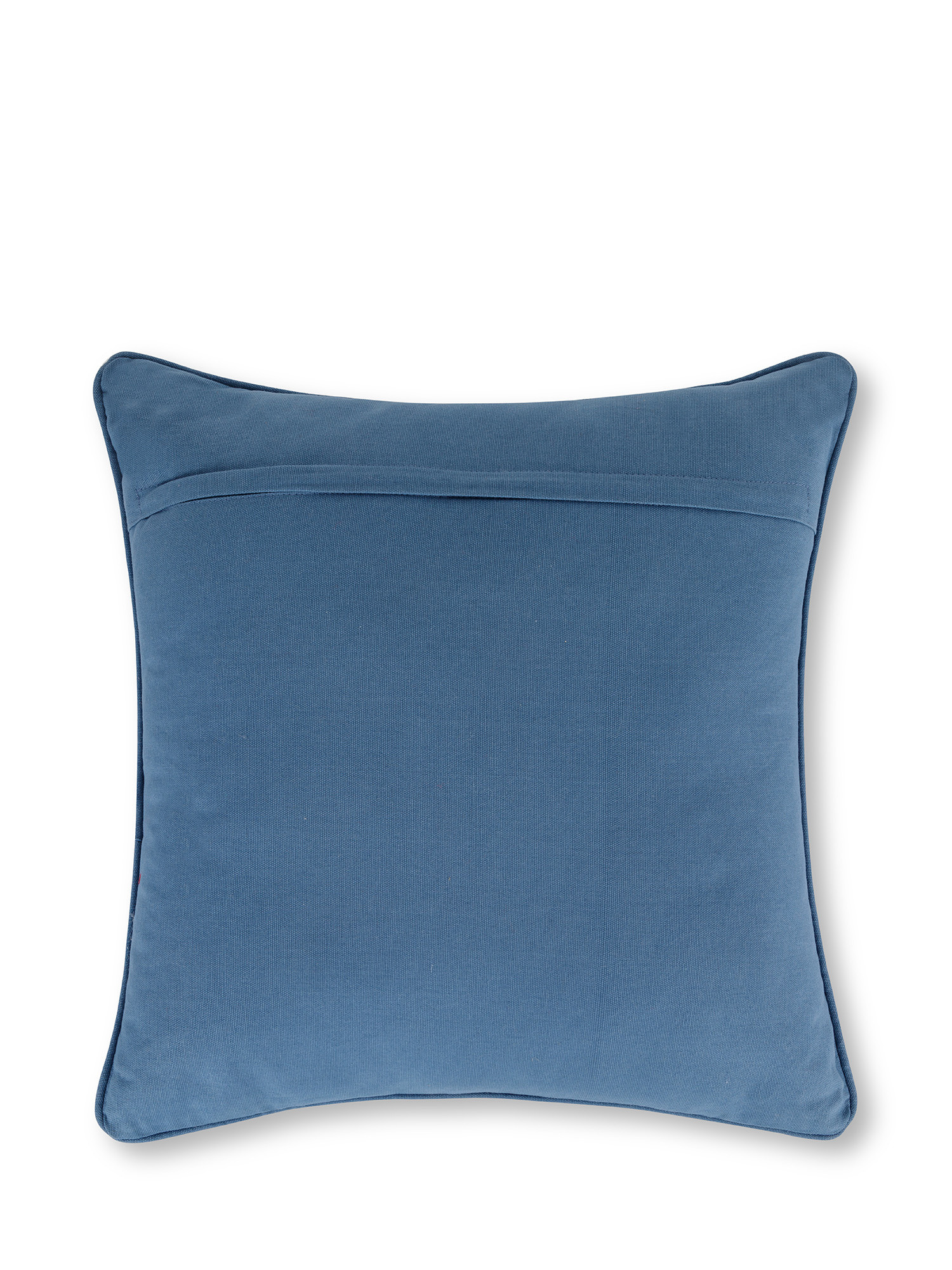 Cuscino ricamato pattini da ghiaccio 45x45 cm, Azzurro, large image number 1