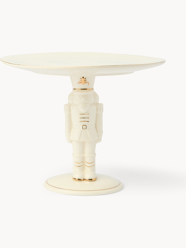 Ceramic stand with nutcracker base