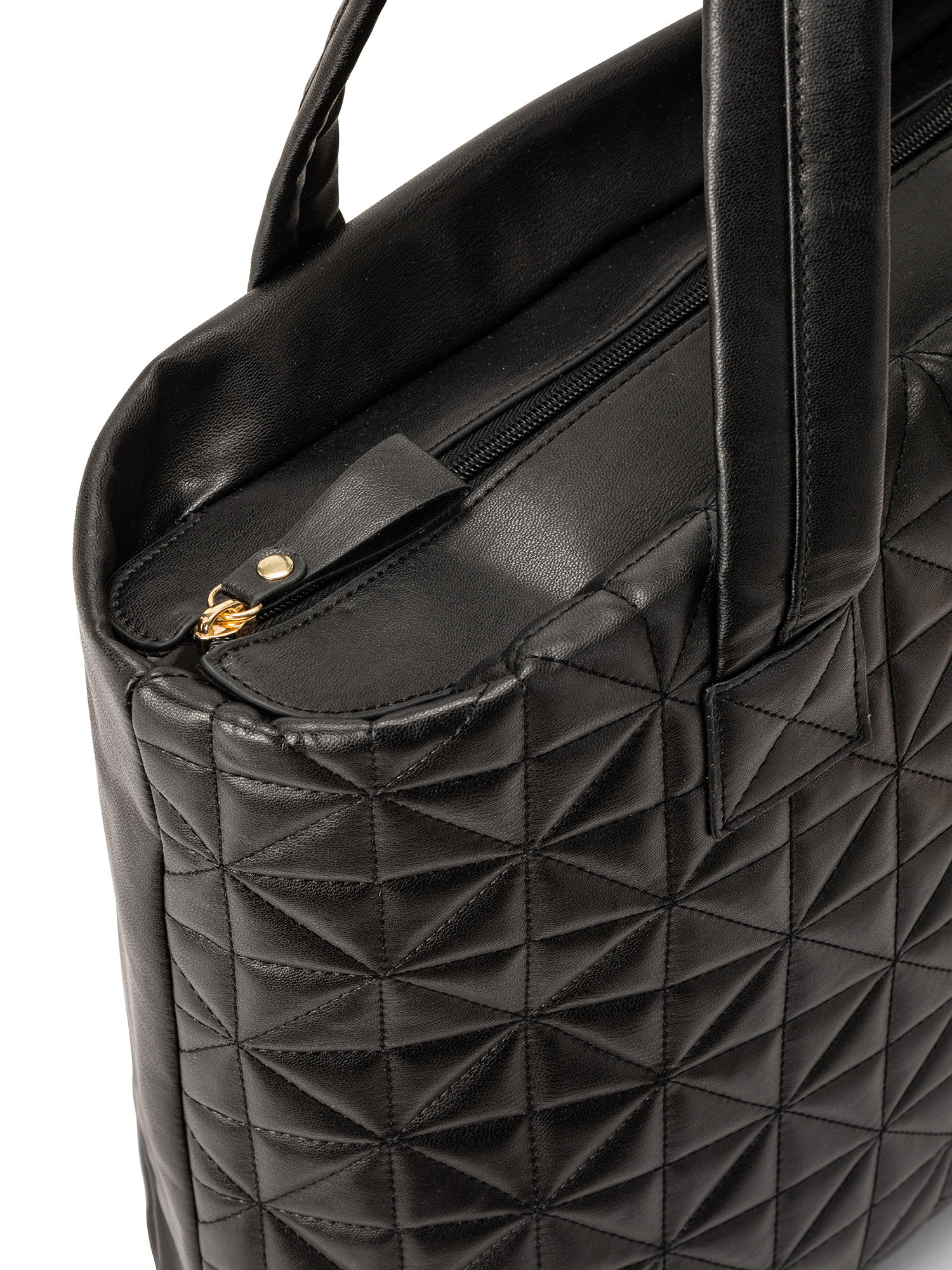 Koan - Shopping bag with motif, Black, large image number 2