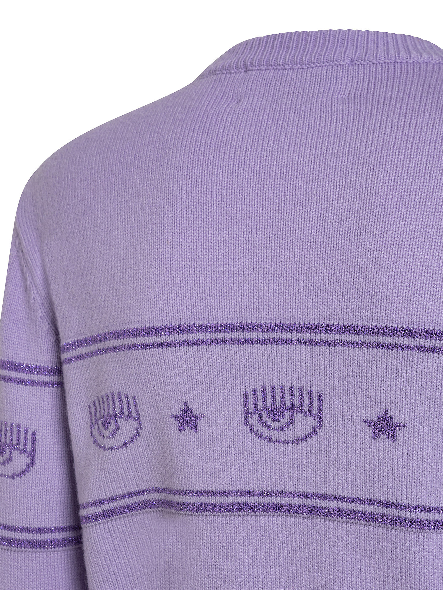 Sweater with logo, Purple Lilac, large image number 2
