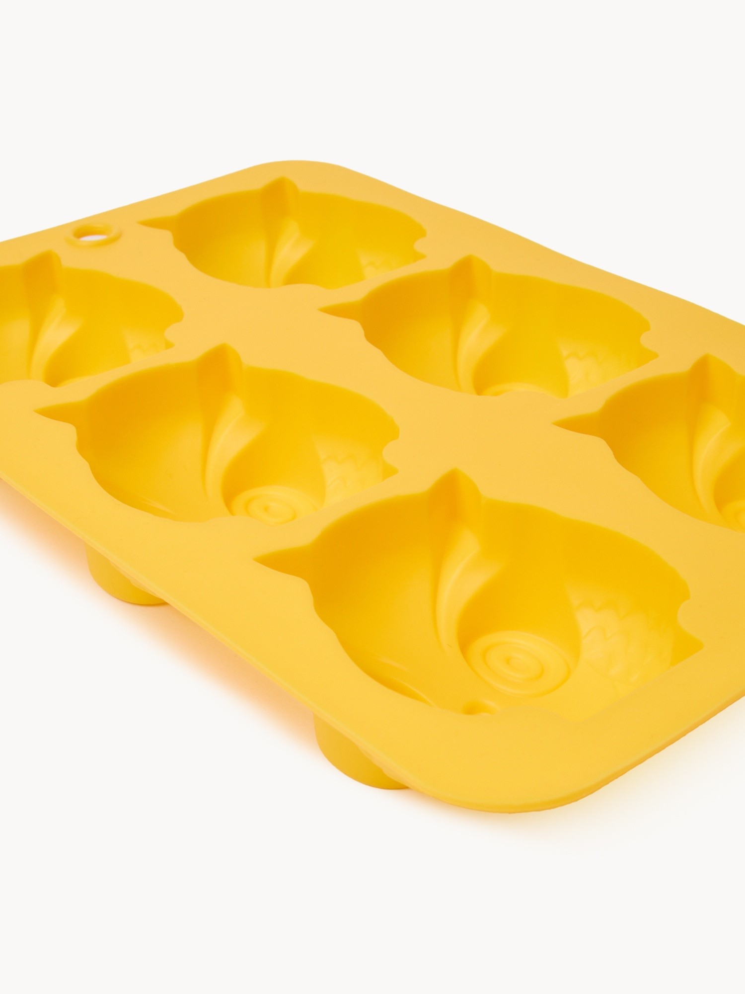 Stampo in silicone a forma di gufetto, Giallo, large image number 1