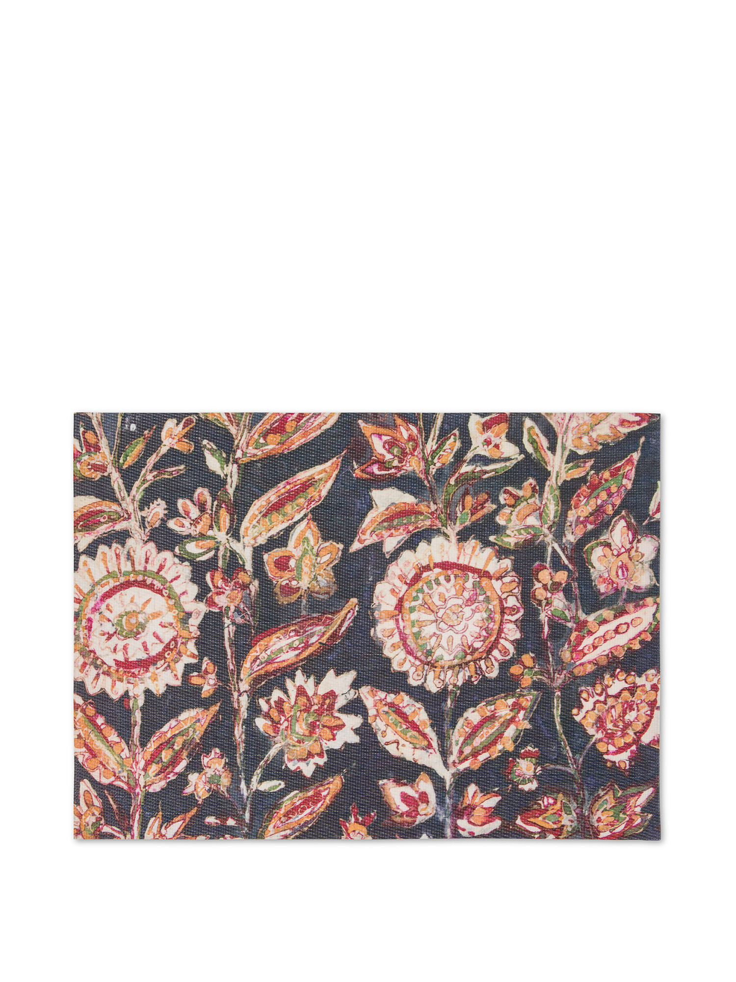 Floral print PVC placemat, Multicolor, large image number 0