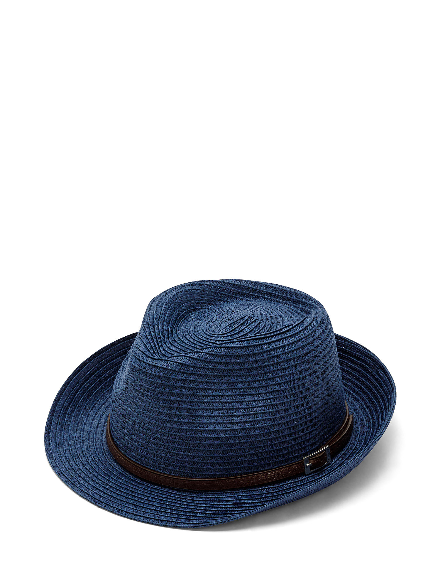 Luca D'Altieri - Alpinetto hat with strap, Blue, large image number 0
