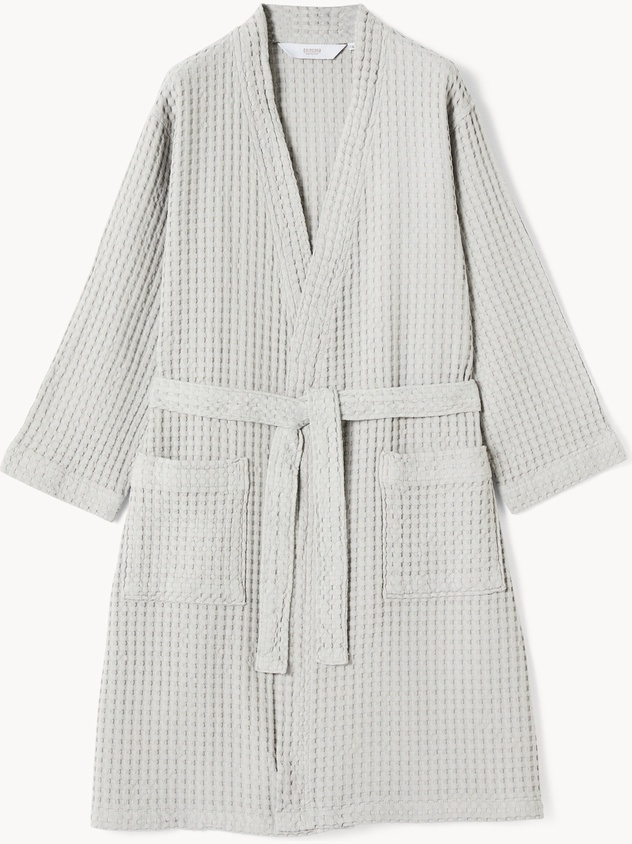 Accappatoio in cotone nido d'ape