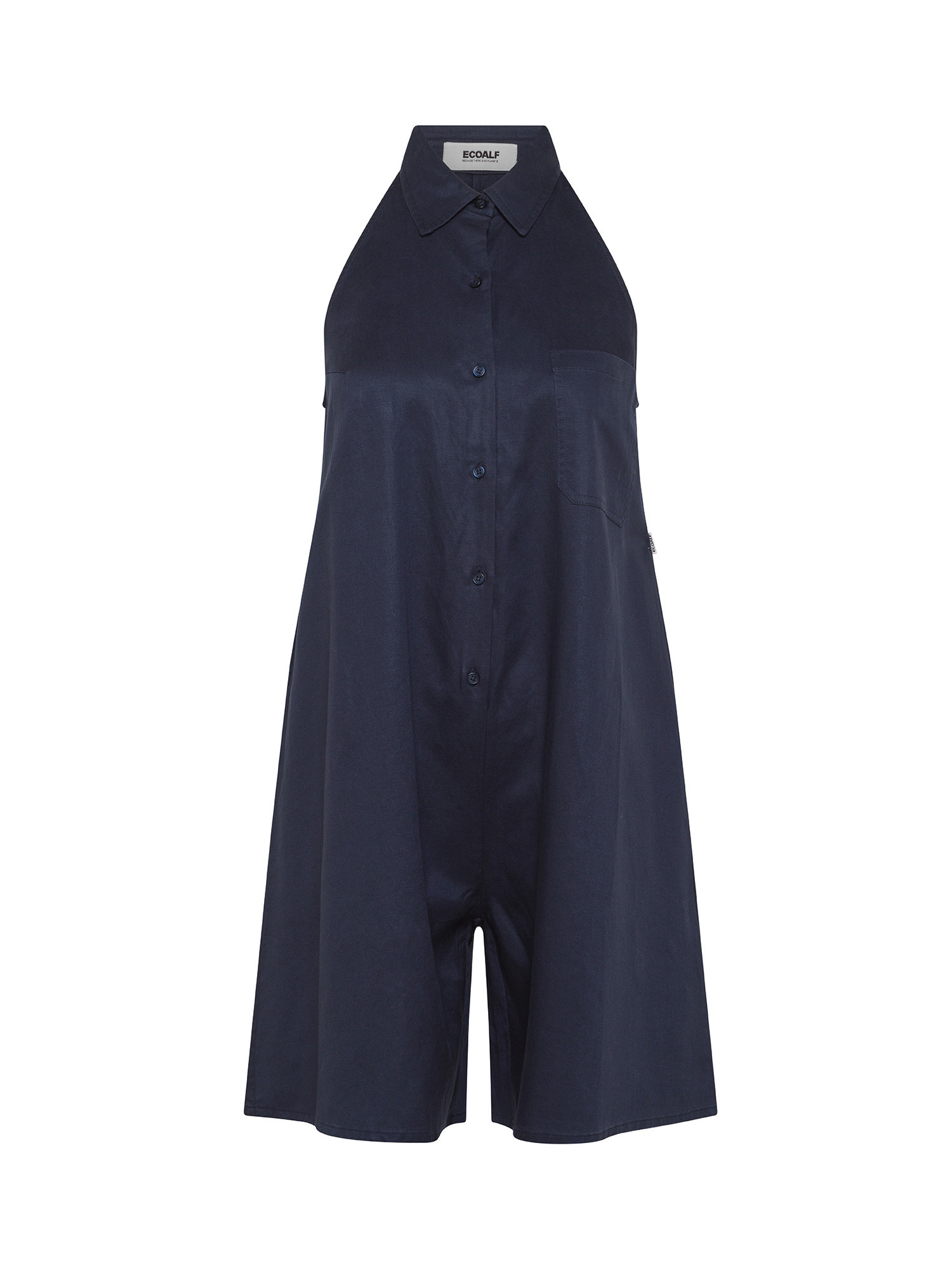 Ecoalf - Jade sleeveless jumpsuit, Blue, large image number 0
