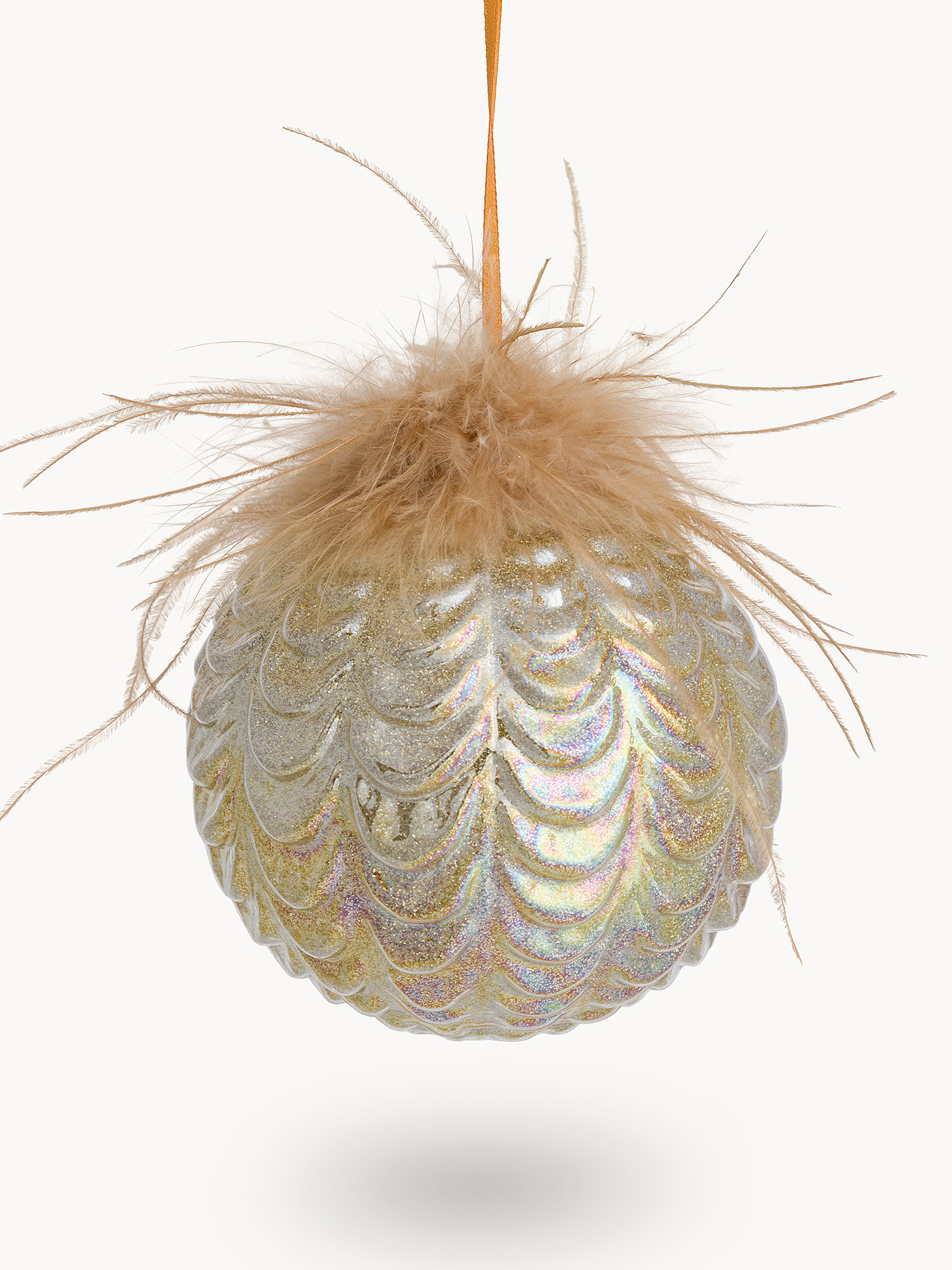 Sfera in vetro, Oro, large image number 1