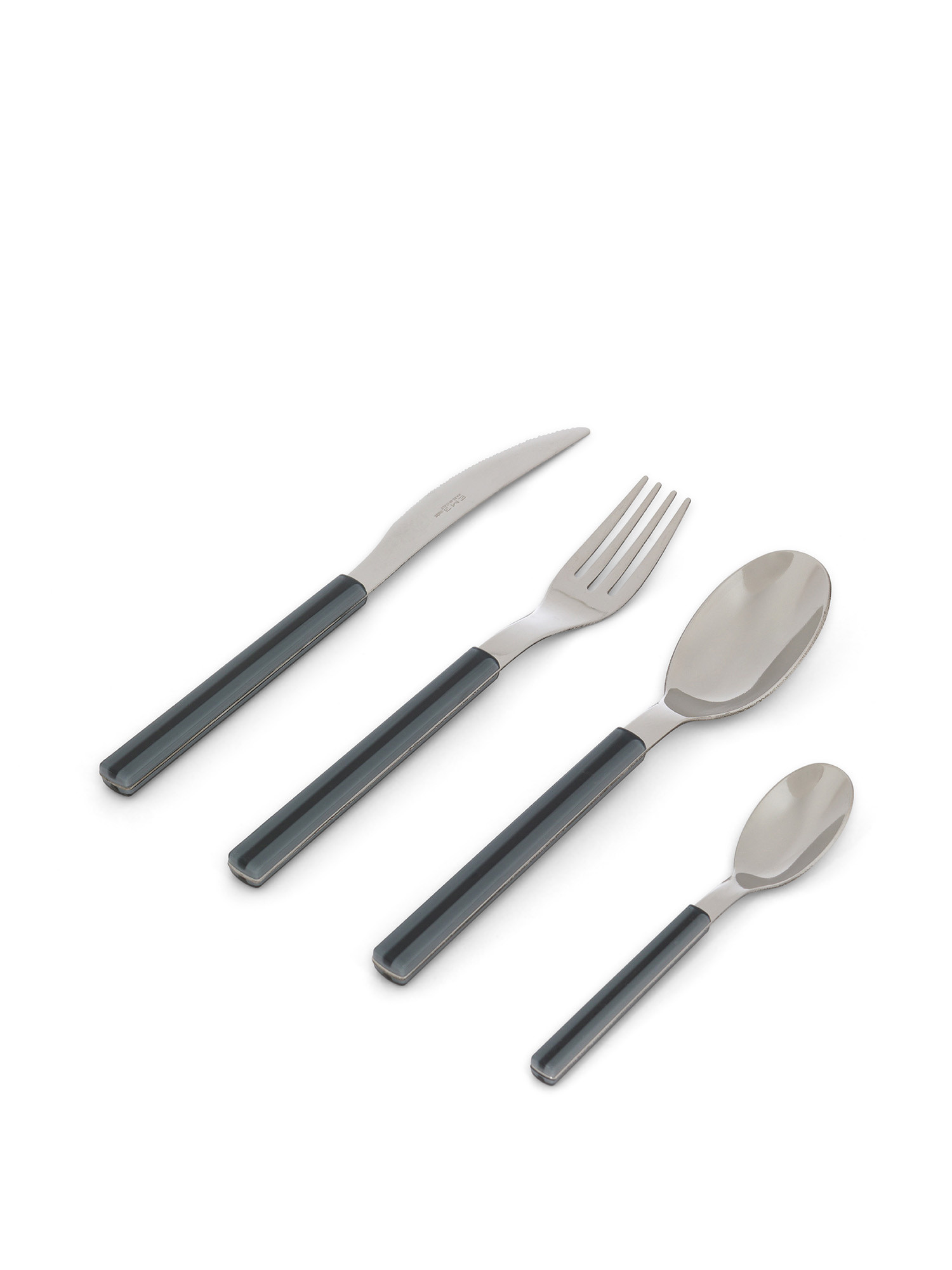 Set of 24 cutlery, Grey, large image number 0