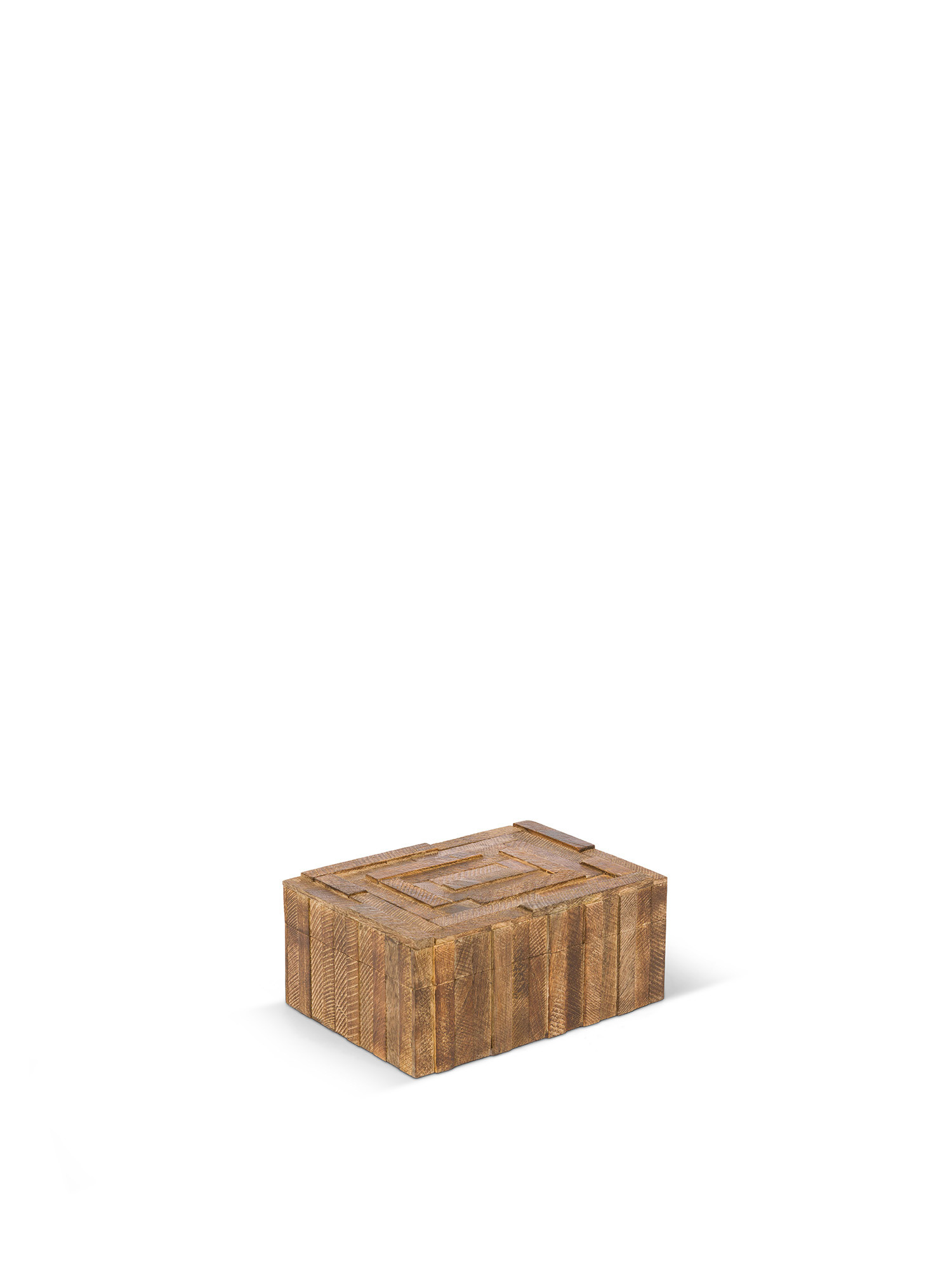 Decorative wooden box, Brown, large image number 0