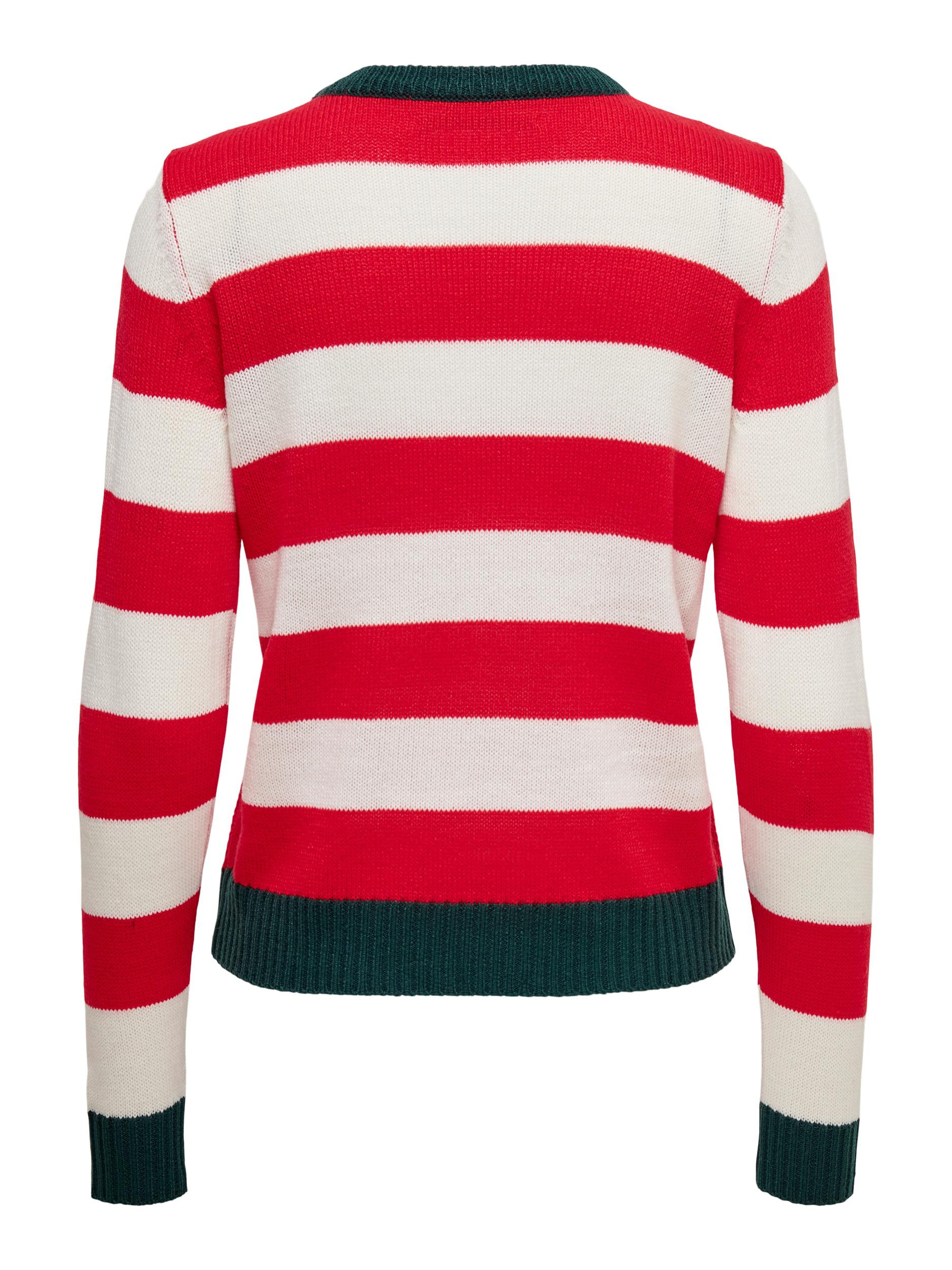 jersey with christmas pattern, Red, large image number 1