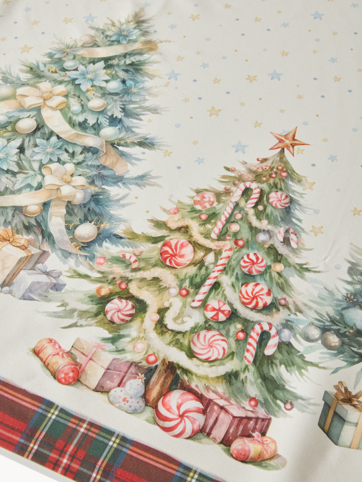 Gloriosa Pure Cotton Drill Tablecloth by Tessitura Randi, White, large image number 1