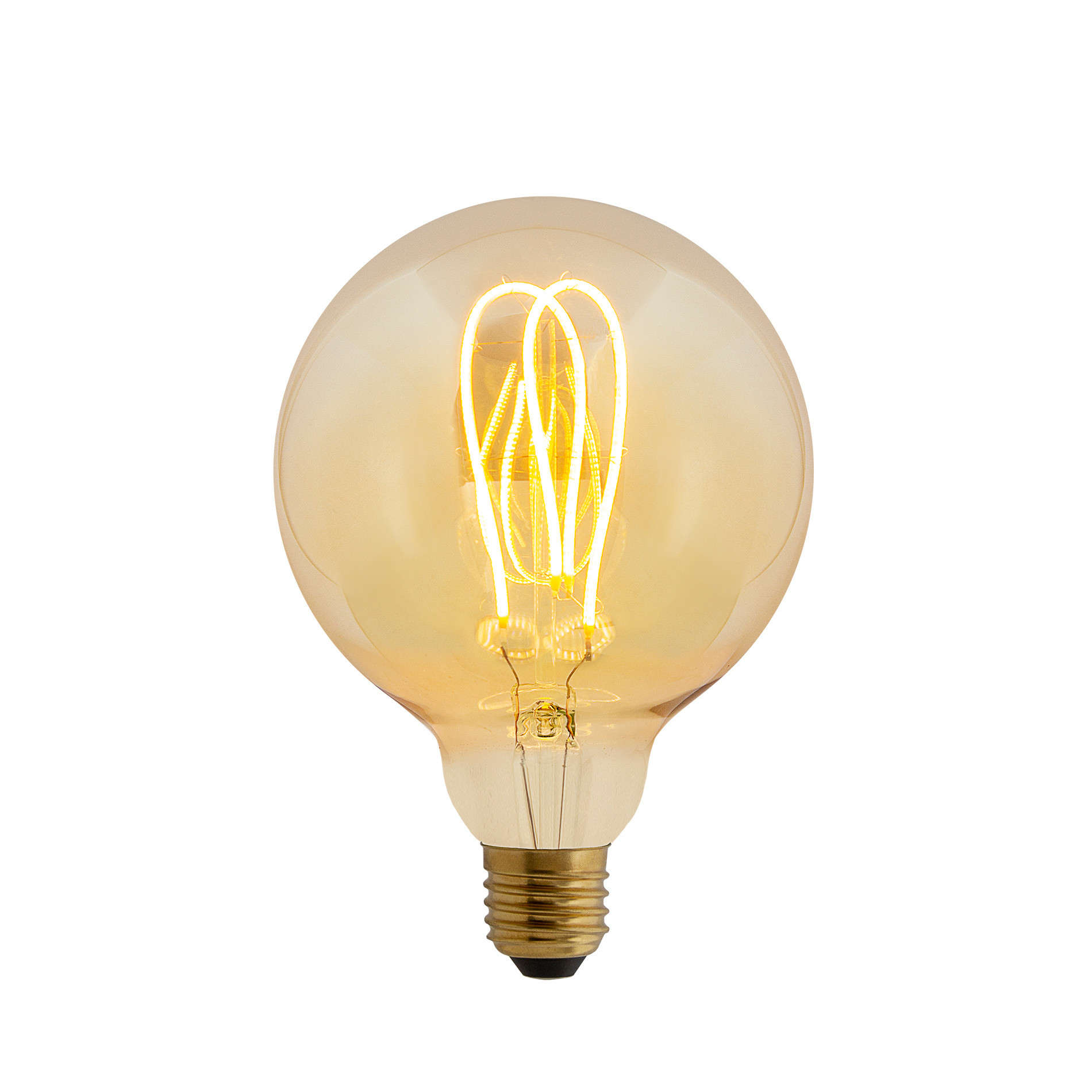 LEDbyLED Twin Loop bulb, Transparent, large image number 0