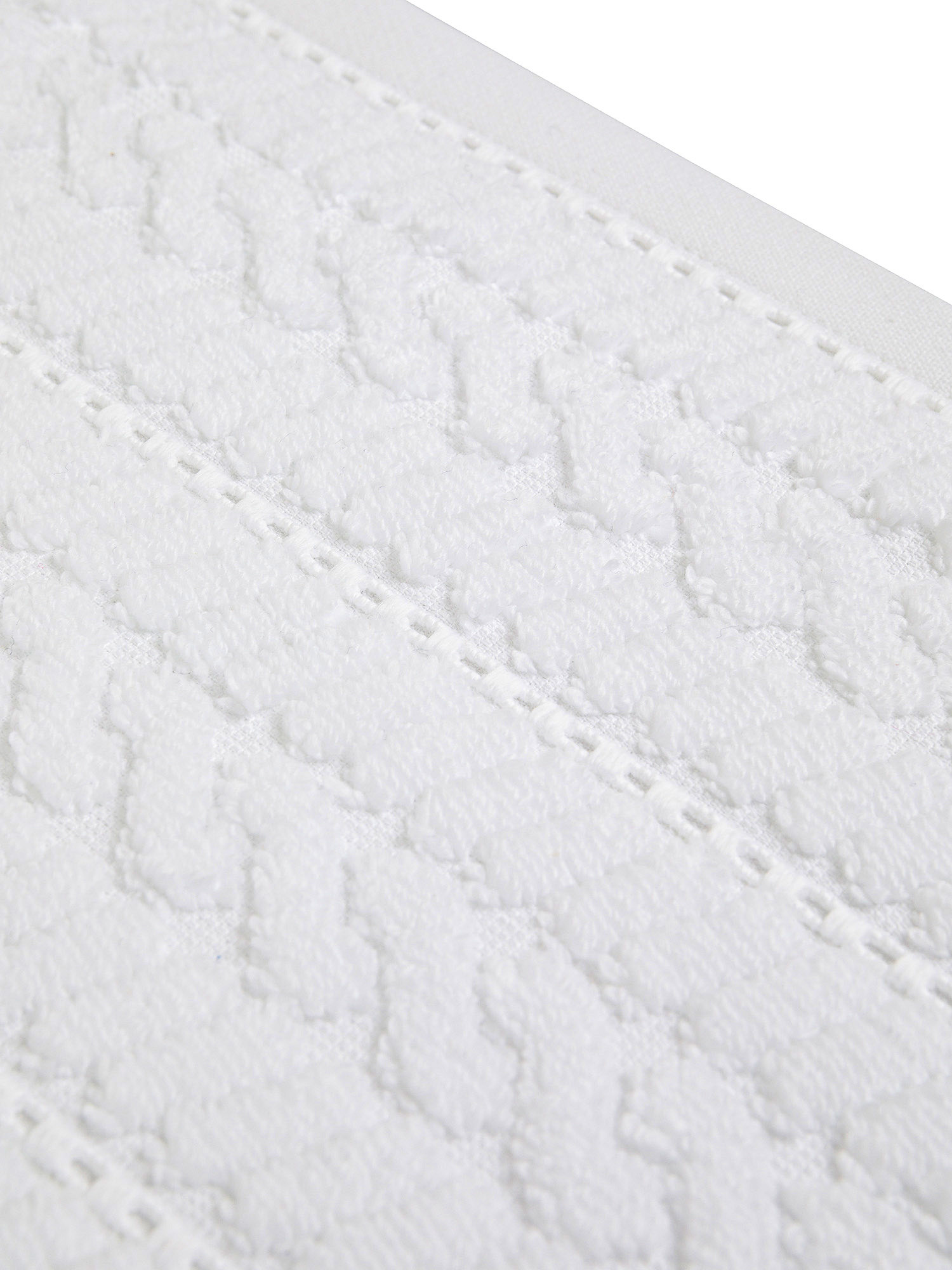 Asciugamano cotone zero twist Thermae, Bianco, large image number 2