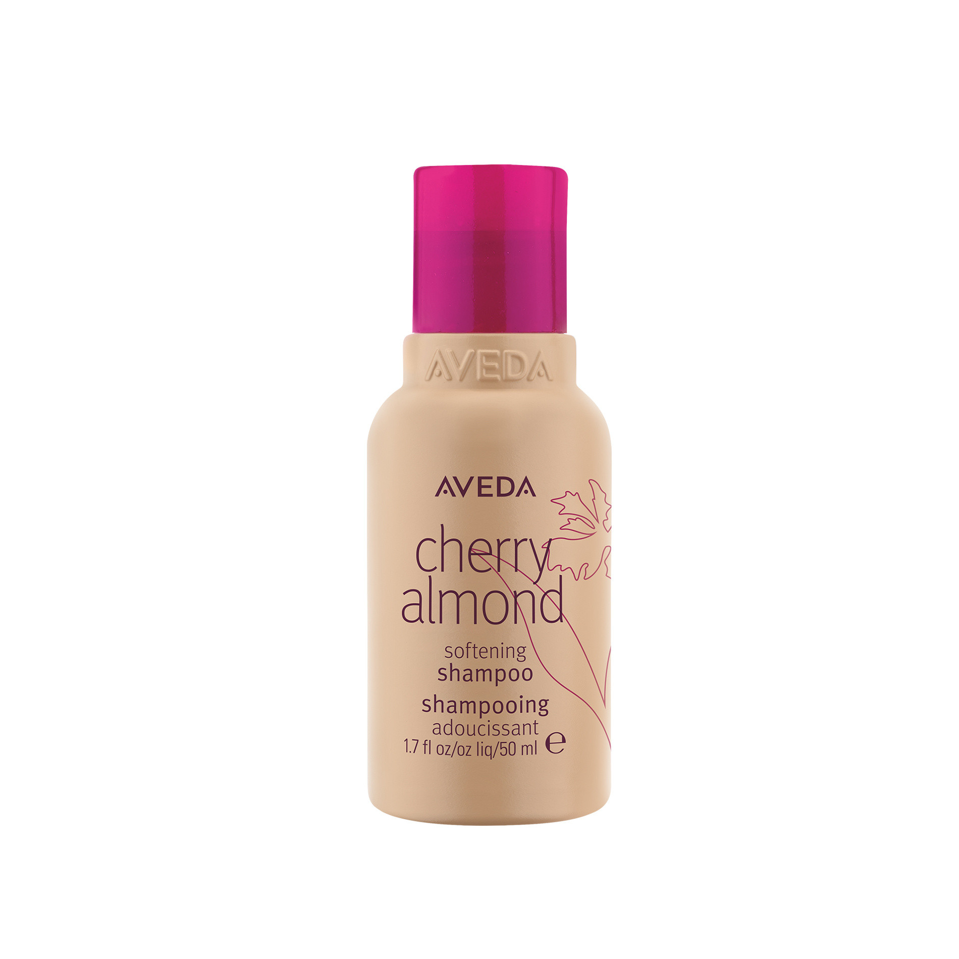 Aveda cherry almond shampoo delicato 50 ml, Beige, large