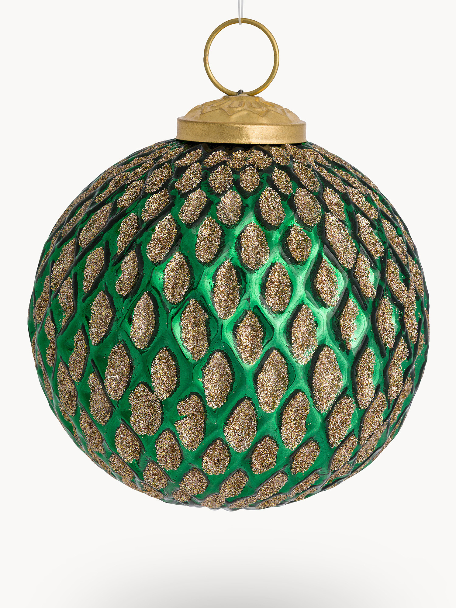 Pallina in vetro, Oro, large image number 1