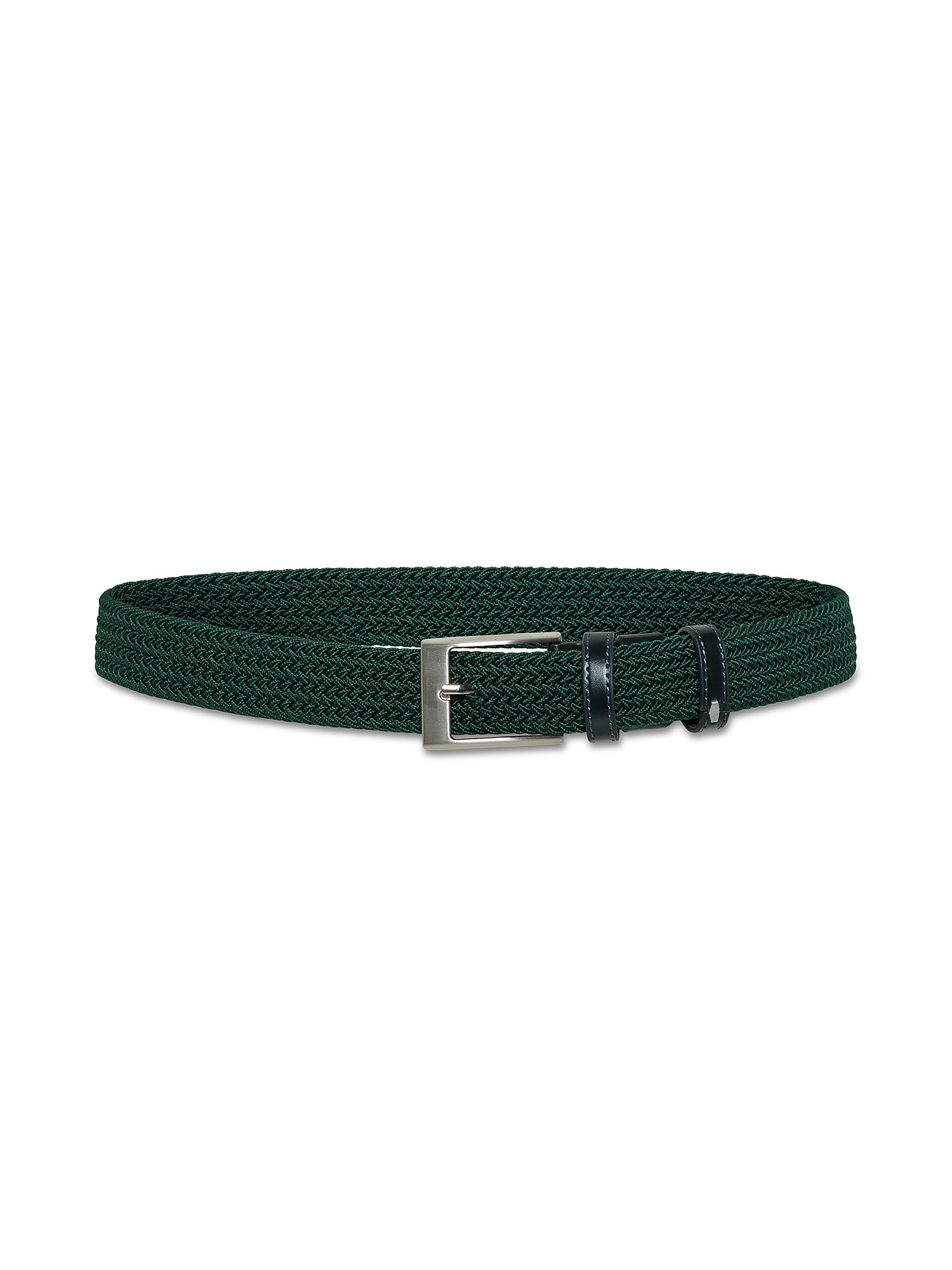 Cintura elastico tinta unita, Verde, large image number 1
