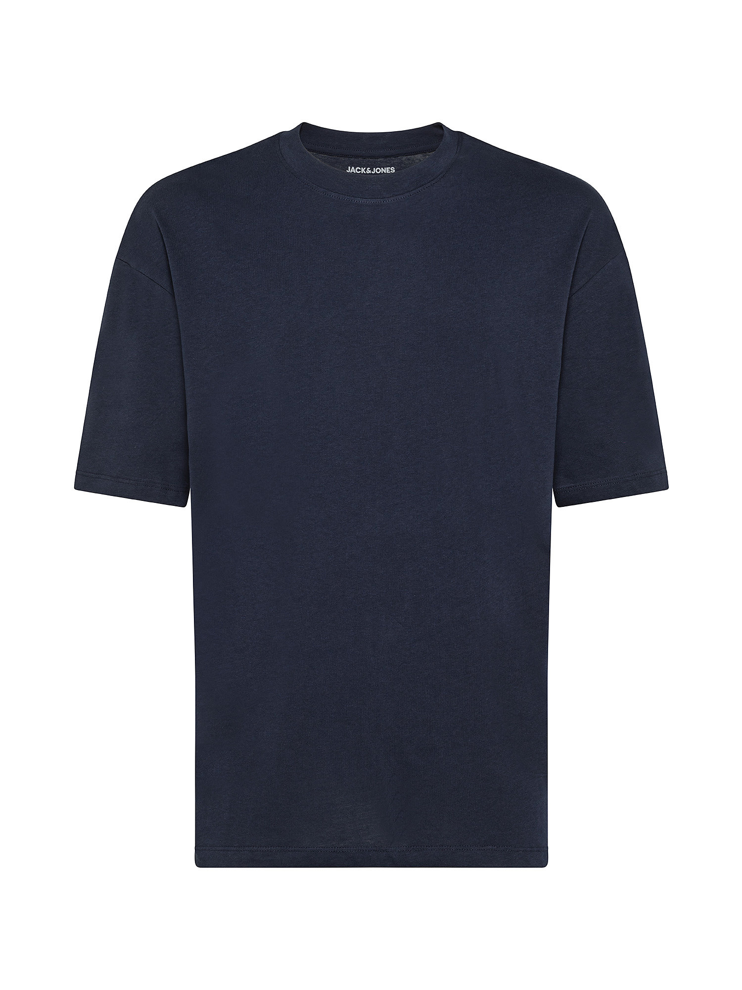 T-shirt 100% cotone, Blu, large image number 0