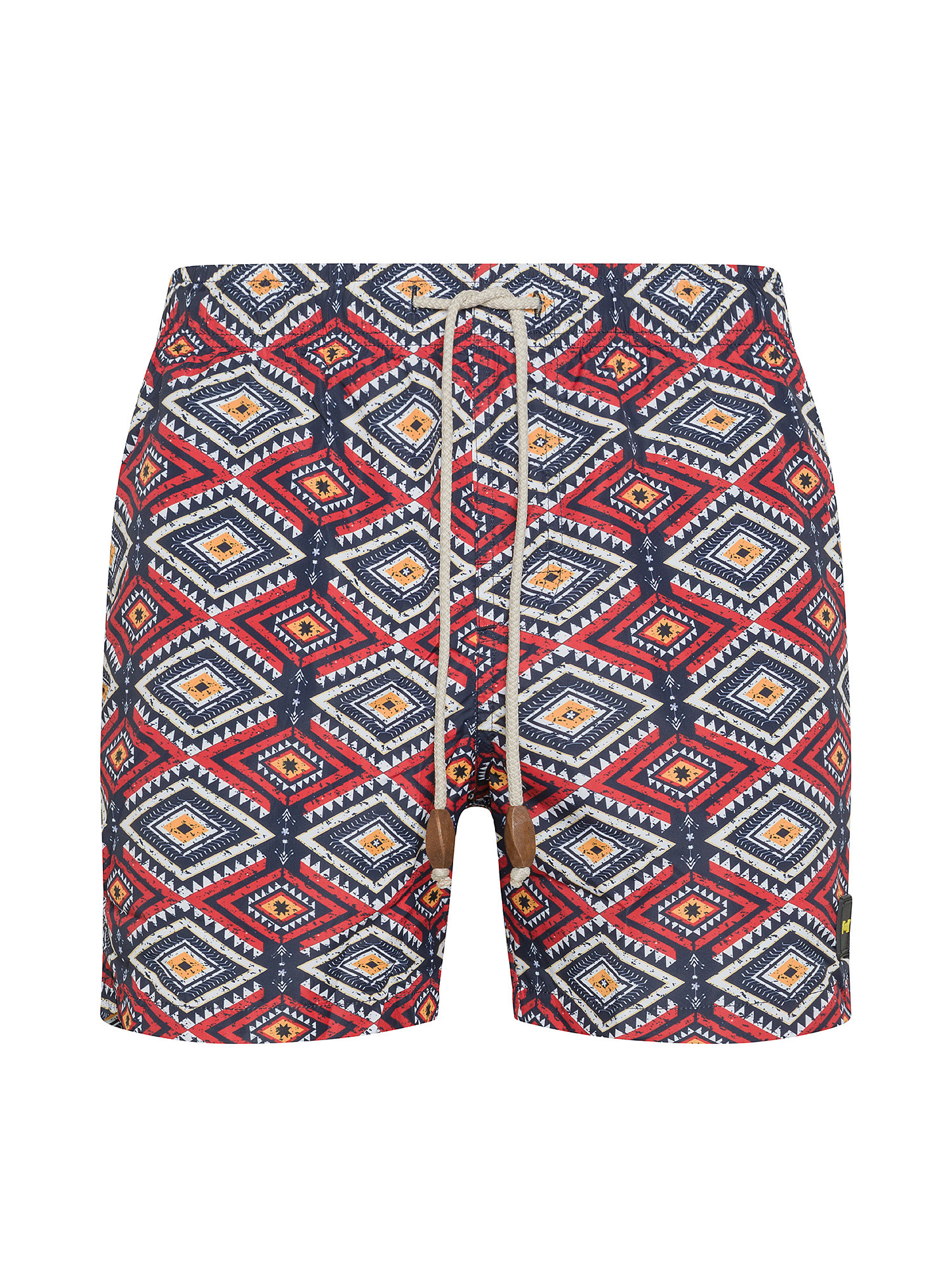 F**K - Patterned swim shorts, Multicolor, large image number 0
