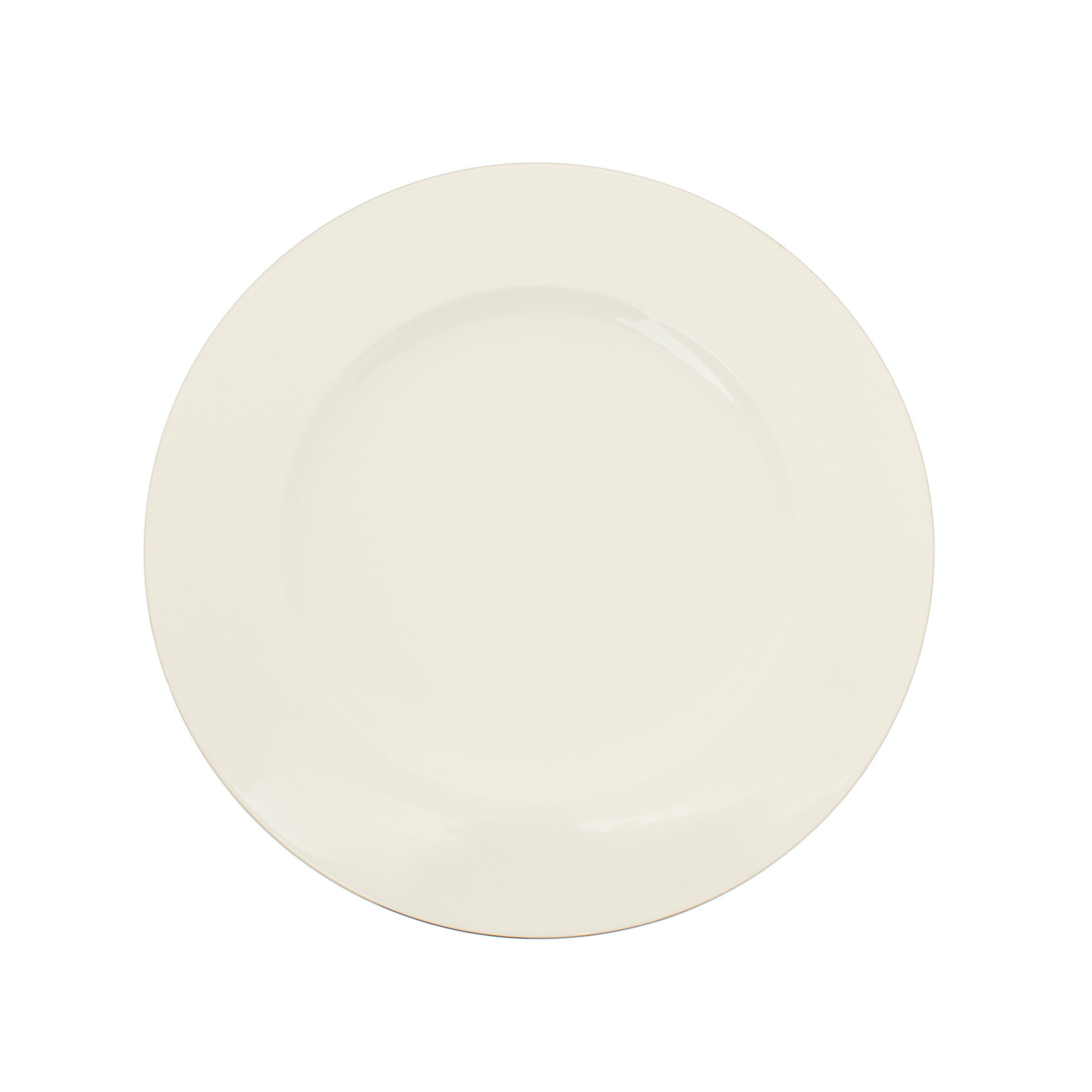 Roma new bone china dinner plate, White, large image number 0