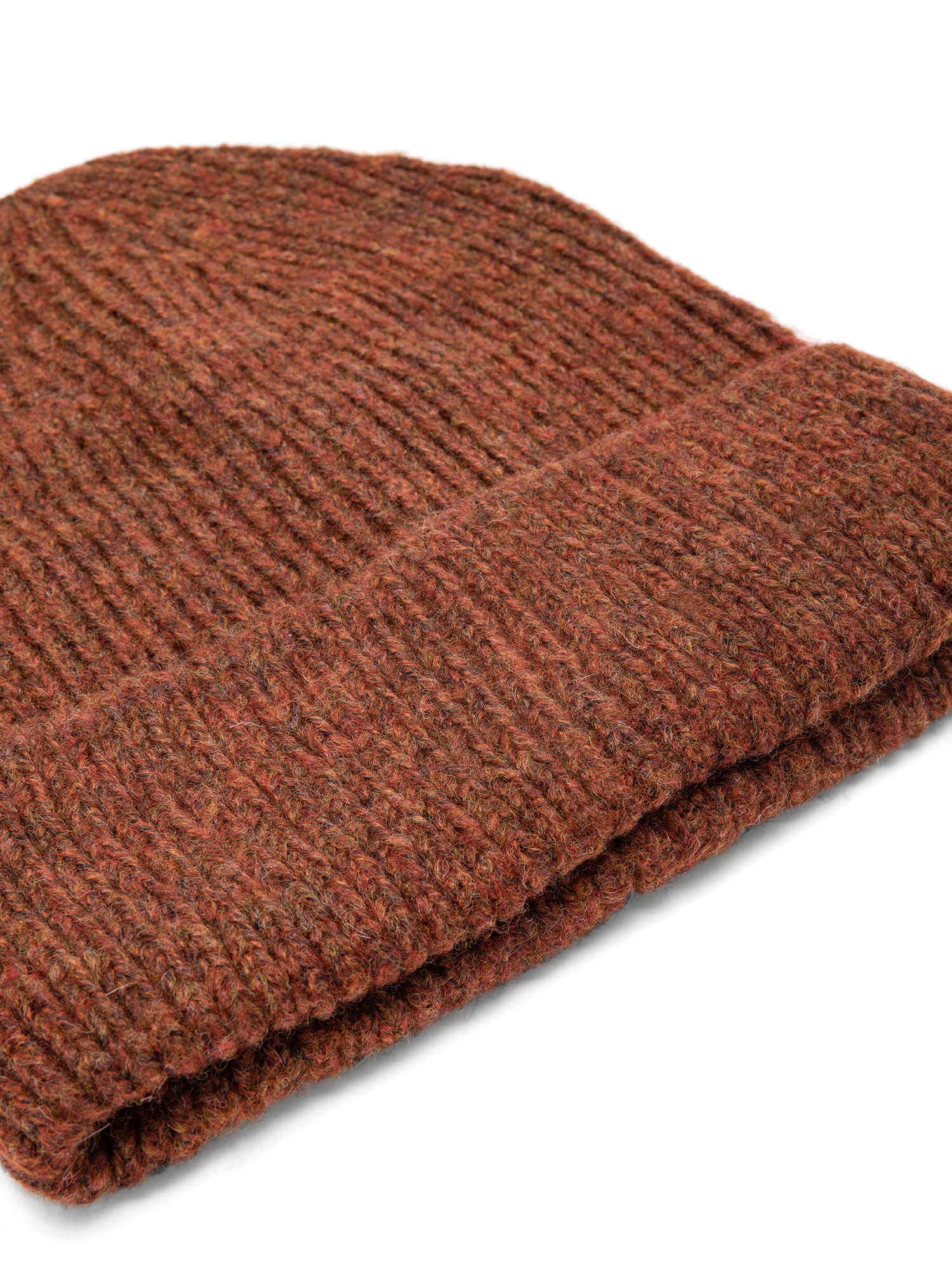 Luca D'Altieri - Ribbed beanie, Copper Brown, large image number 1