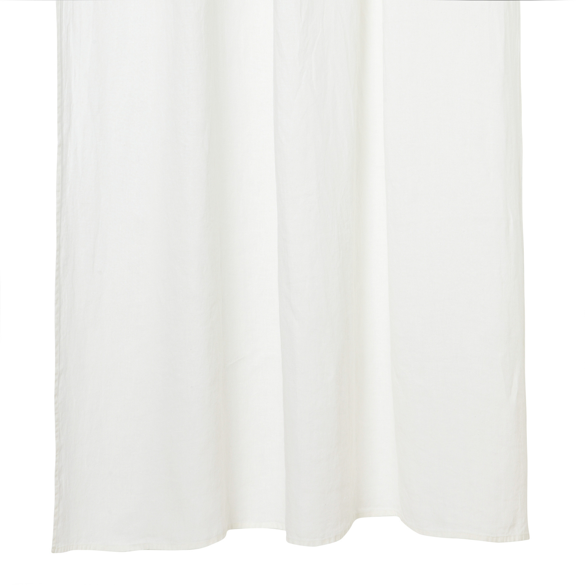 Pure linen curtain, White, large image number 0