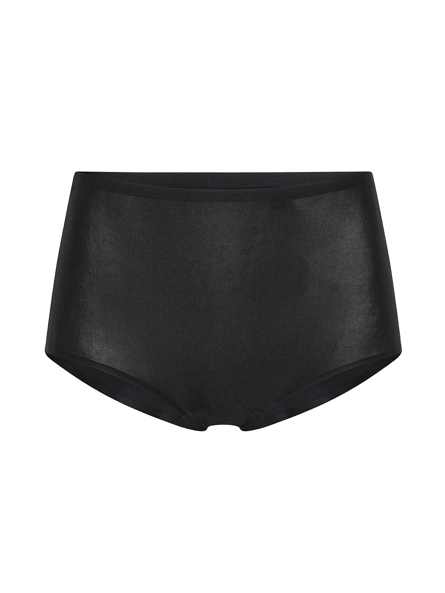 High-waisted culottes, Black, large image number 0
