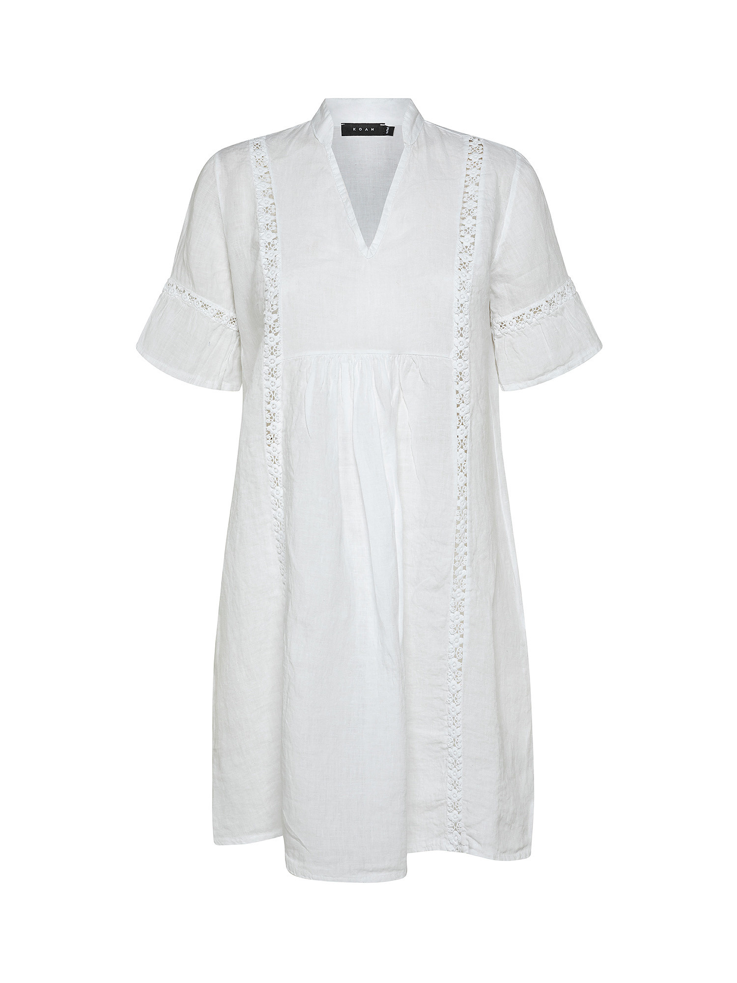 Pure linen dress, White, large image number 0