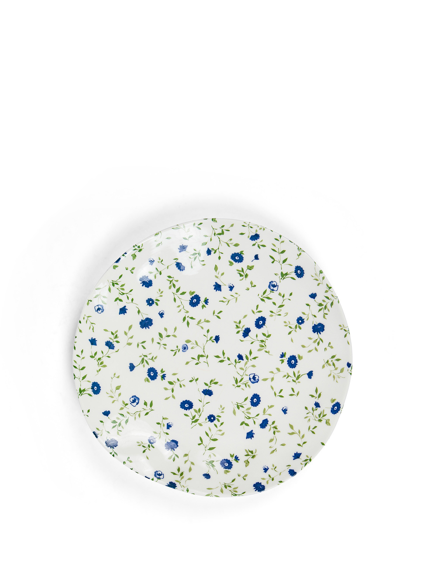 Porcelain dinner plate with little flower motif, White, large image number 0