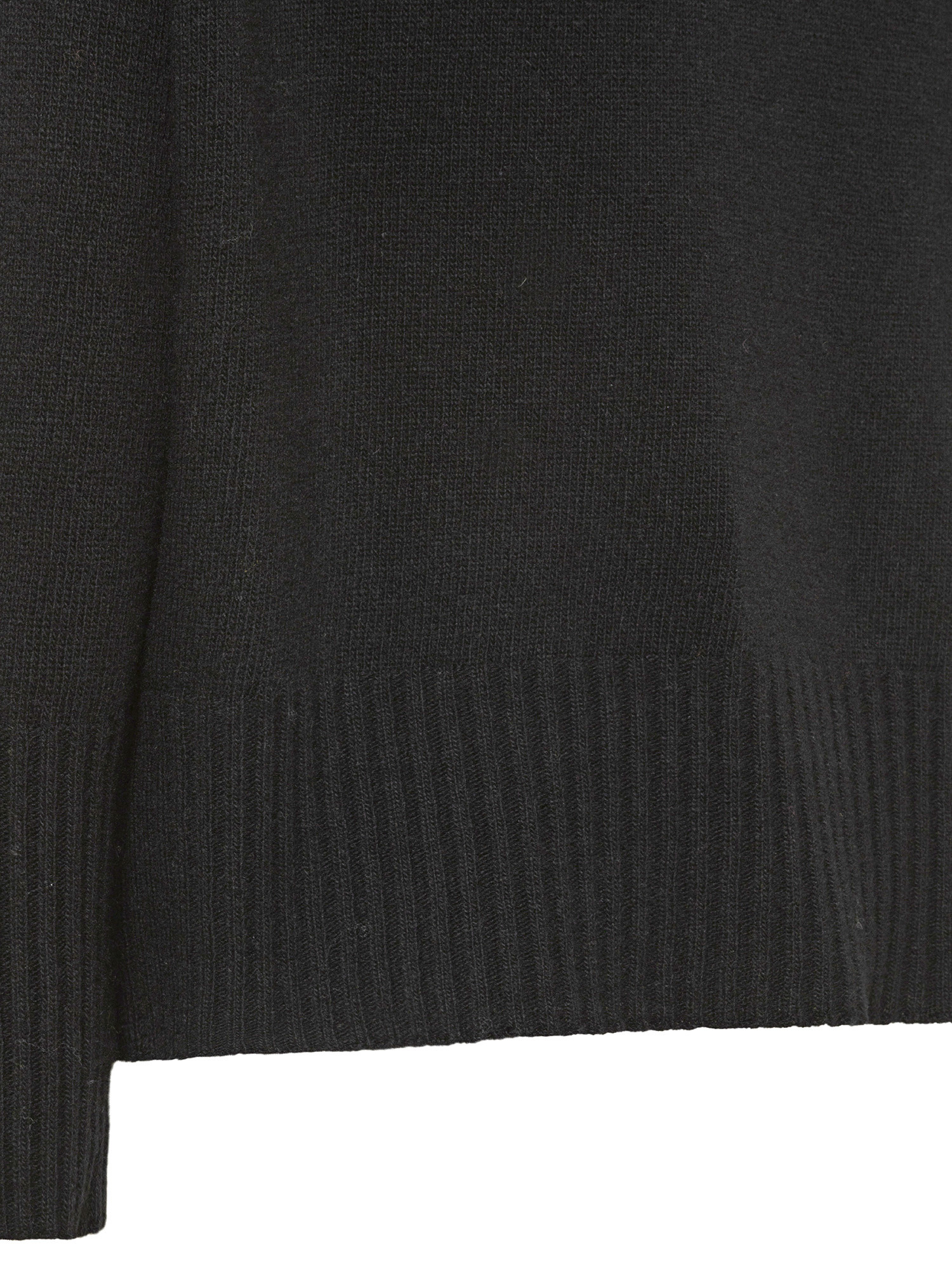 K Collection - Carded wool pullover, Black, large image number 2
