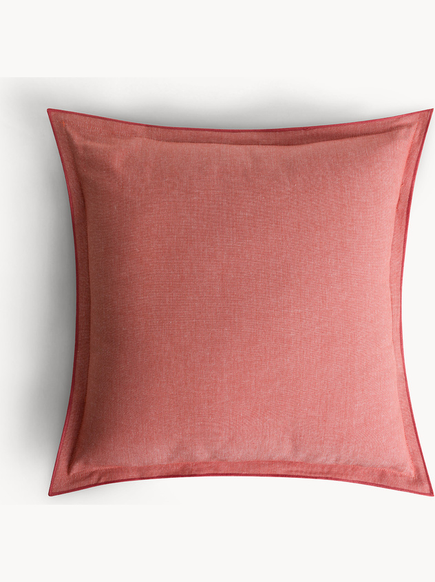 Cuscino in cotone tinta unita 45x45cm