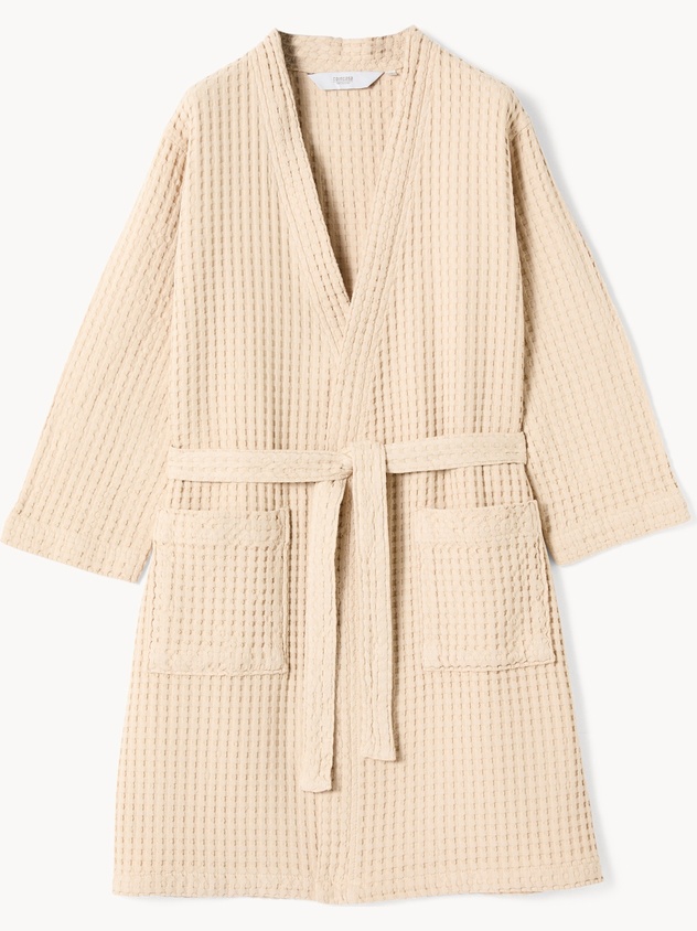 Accappatoio in cotone nido d'ape