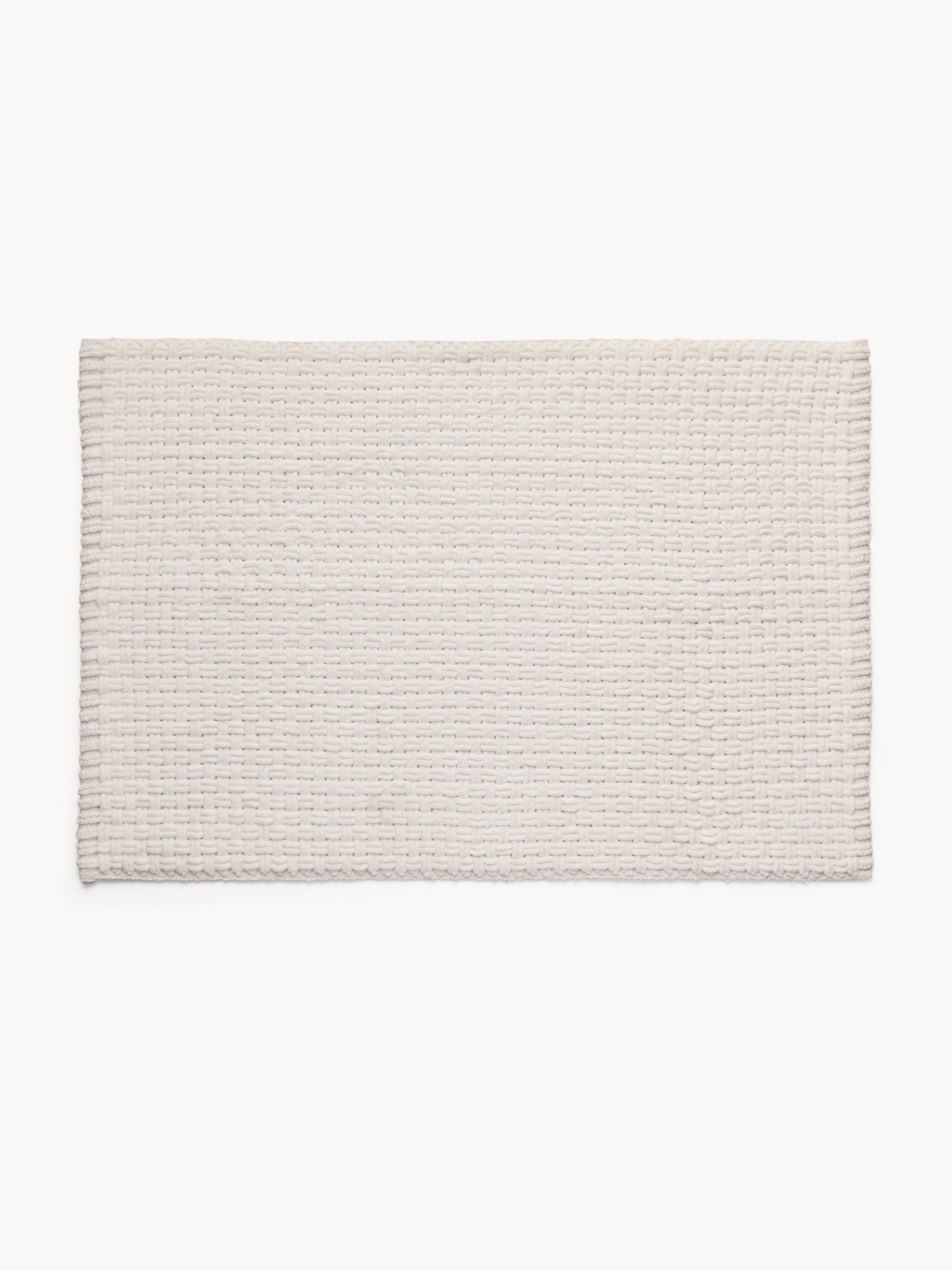 Tappeto bagno in micro cotone, Bianco, large image number 1