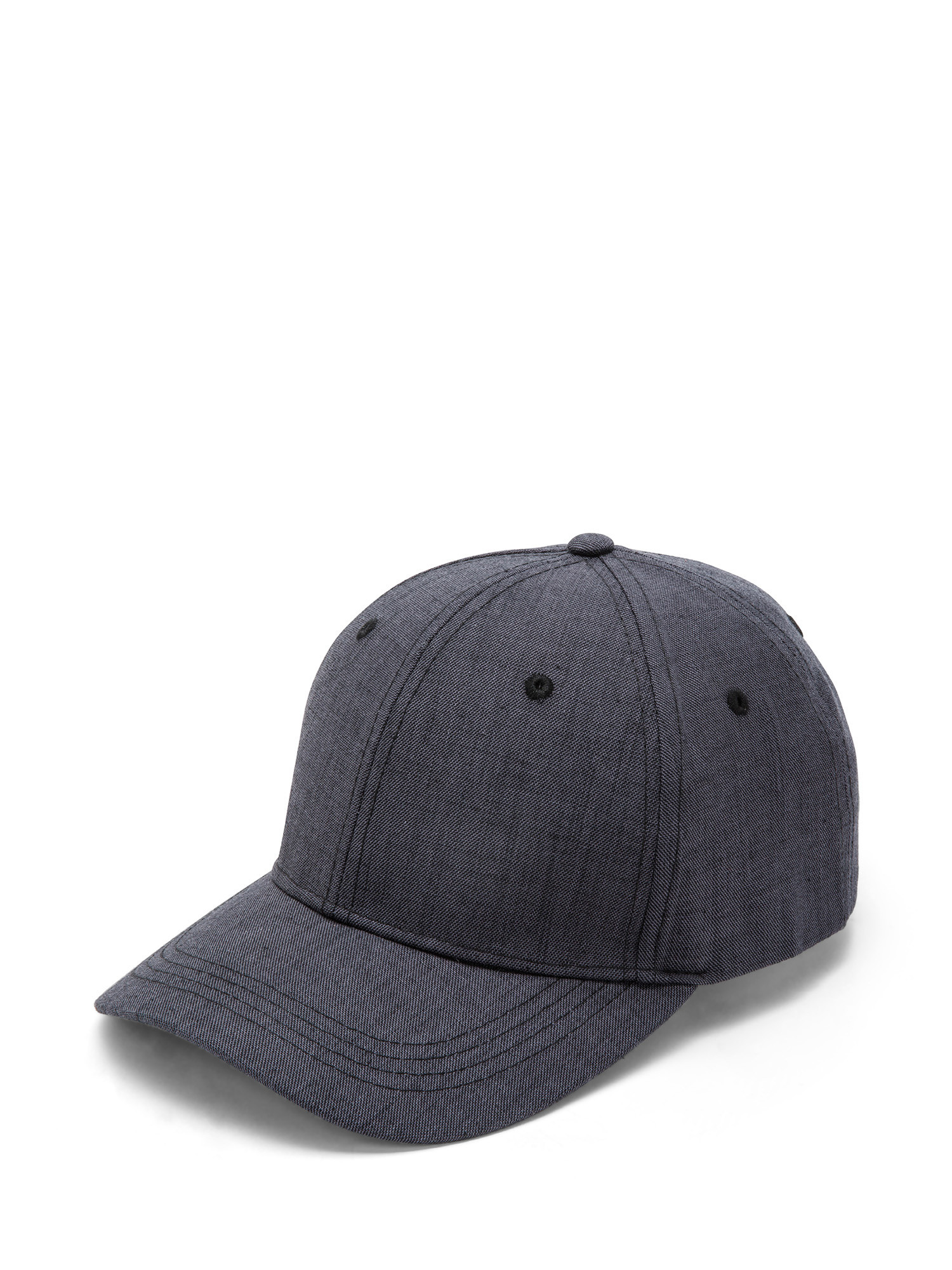 Luca D'Altieri - Cotton baseball cap, Dark Blue, large image number 0