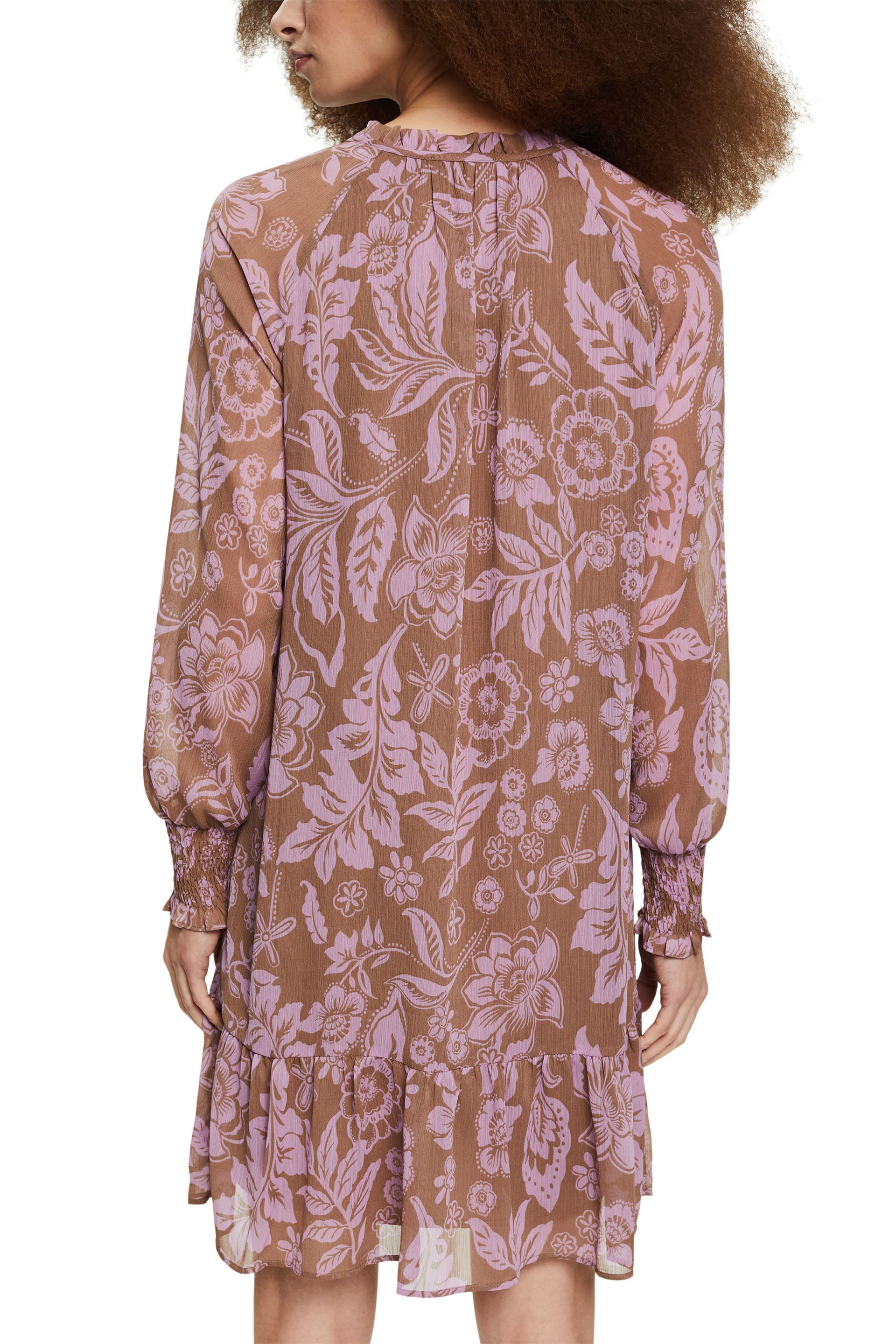 Floral patterned dress, Taupe Grey, large image number 2