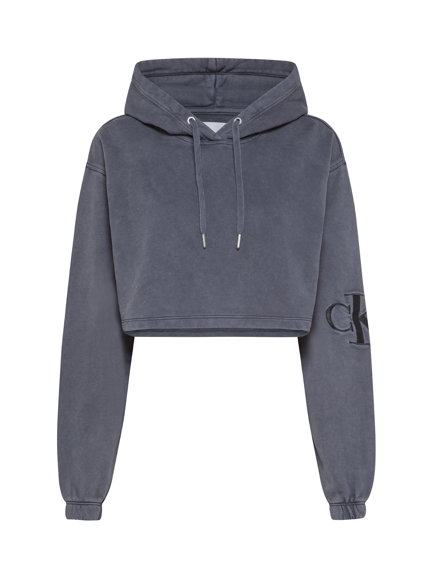 Calvin Klein Jeans - Crop hoodie, Grey, large image number 0