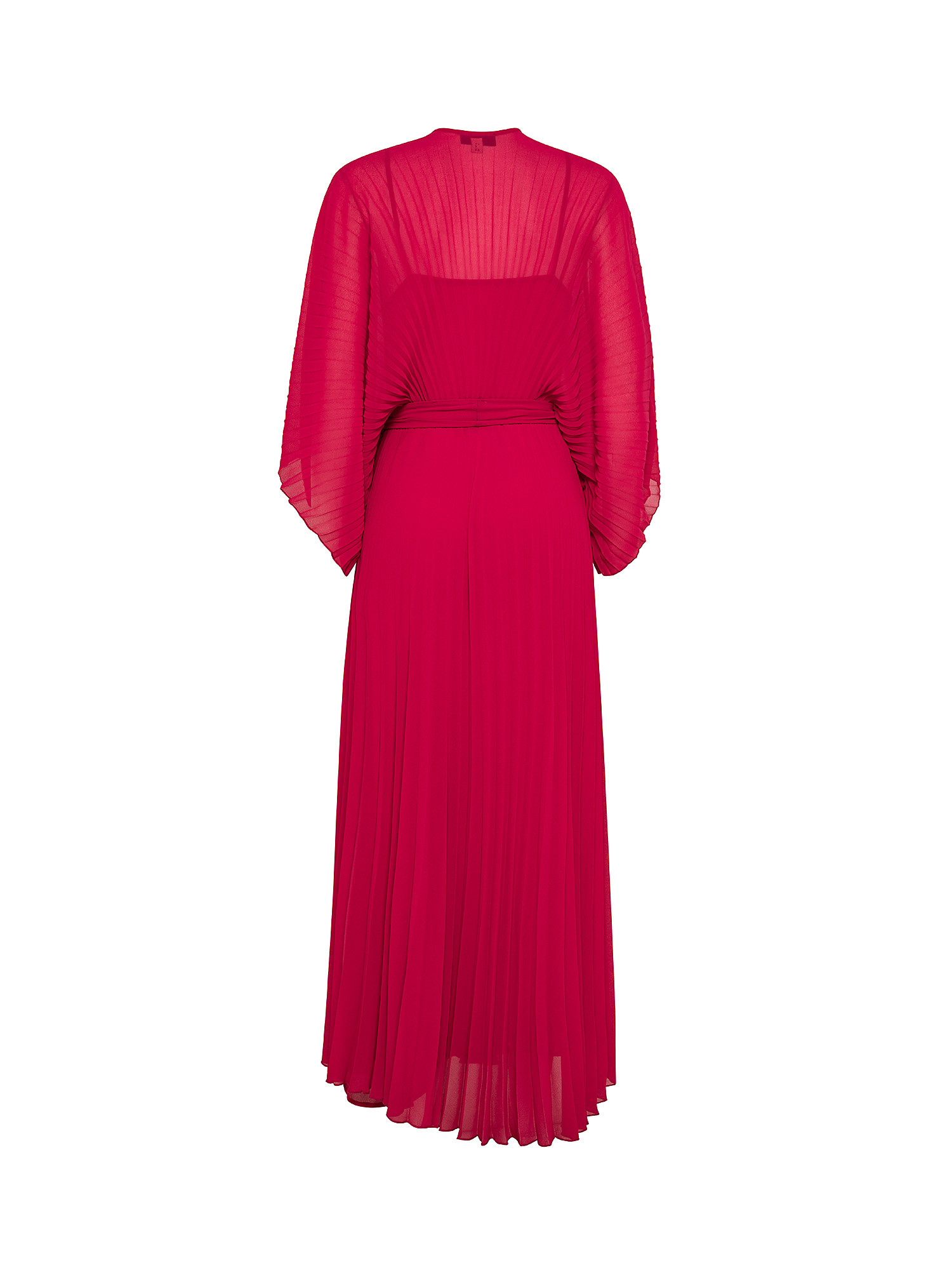 Dress with pleats, Pink Fuchsia, large image number 1