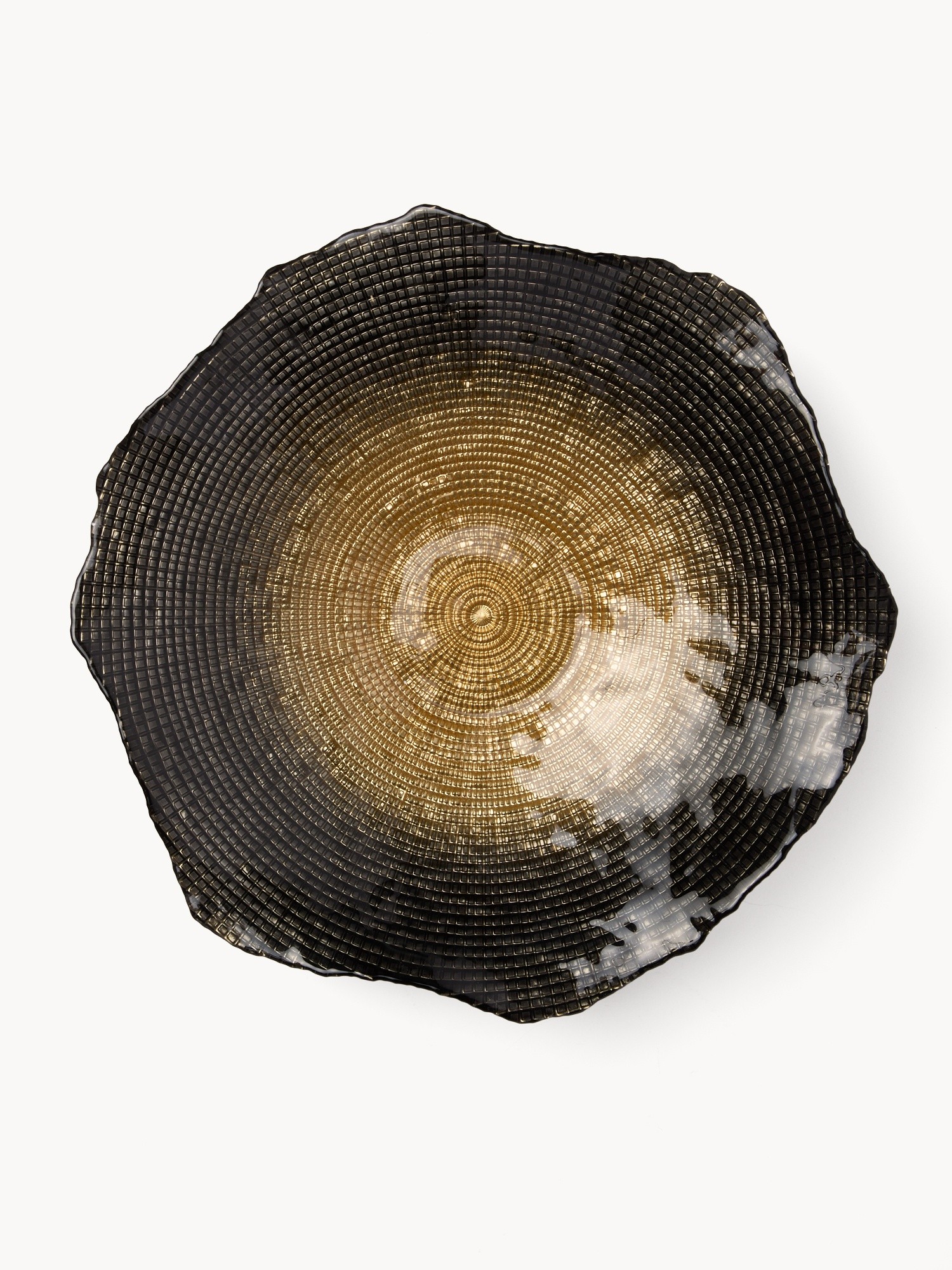 Large tree trunk centerpiece, Black / Brown, large image number 1